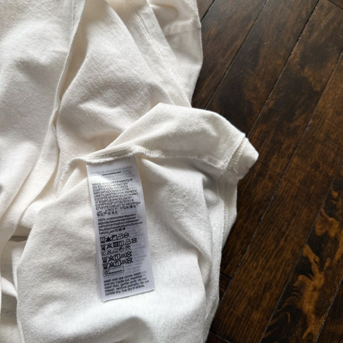 Tommy Hilfiger Tommy Hilfiger Tommy Jeans White T-Shirt Big Logo Graphic Size US XL / EU 56 / 4 - 8 Thumbnail