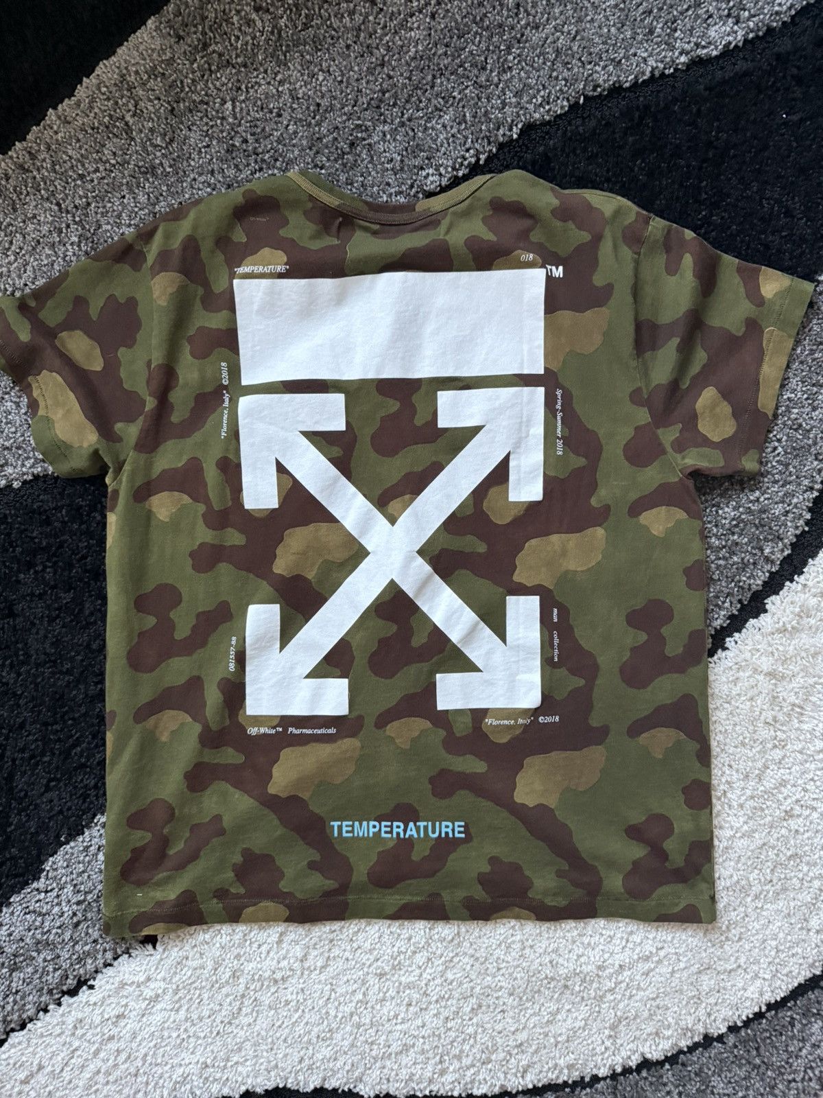 Off-White Off-White Camo Arrows T-shirt Size US L / EU 52-54 / 3 - 11 Thumbnail