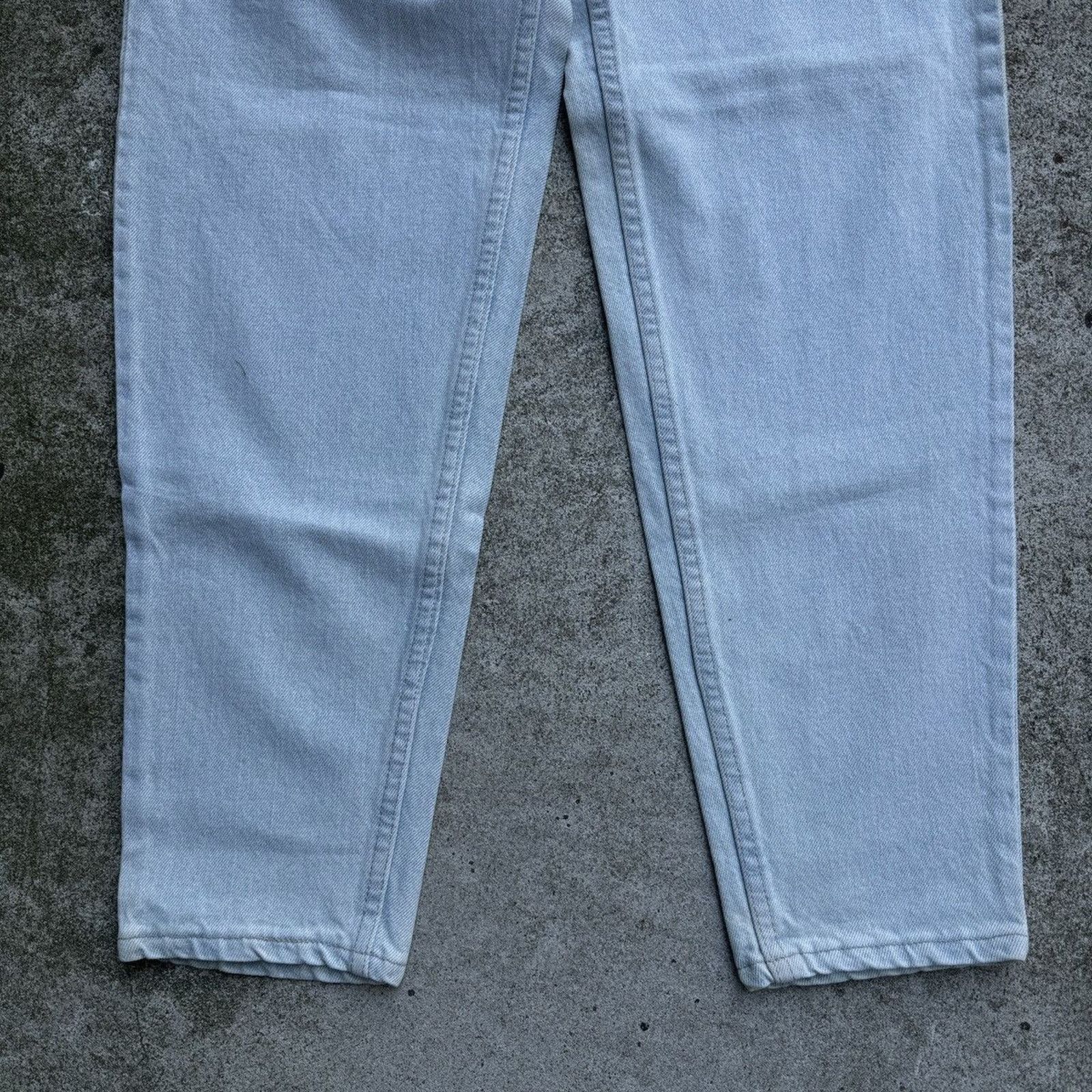 Levi's VINTAGE 90s LEVI’S 560 MADE IN USA LOOSE TAPERED DENIM JEANS Size US 27 - 10 Thumbnail