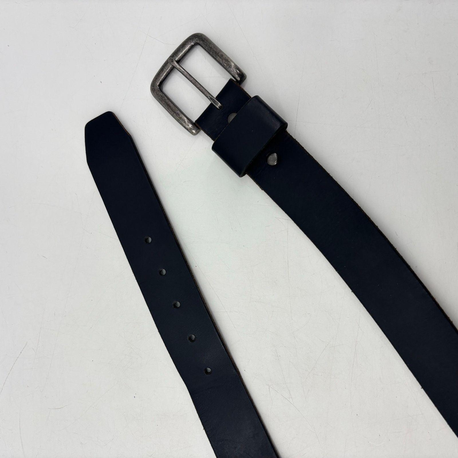 Eddie Bauer Eddie Bauer Mens Belt Size 40 USA Black Genuine Leather Size 40 - 6 Thumbnail