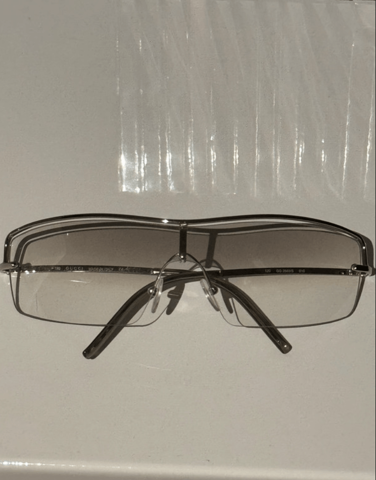 Gucci Gucci Sunglasses GG2683 Silver Vintage Tom Ford Rare Iconic Size ONE SIZE - 1 Thumbnail