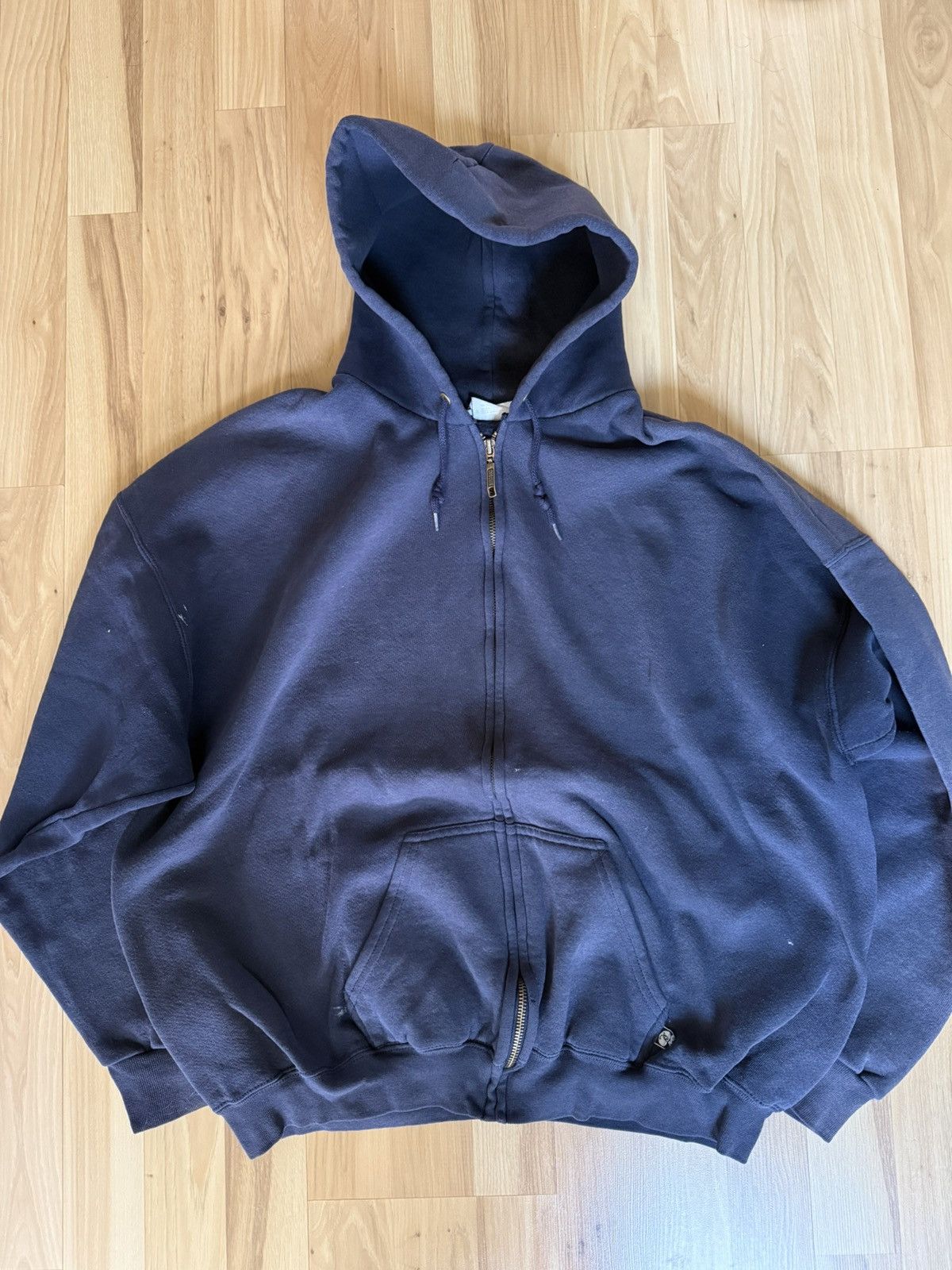 Vintage Sun Faded Zip Hoodie | Grailed