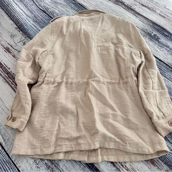 Banana Republic Banana Republic French Utility Field Textured Jacket Oyster Size S / US 4 / IT 40 - 5 Thumbnail