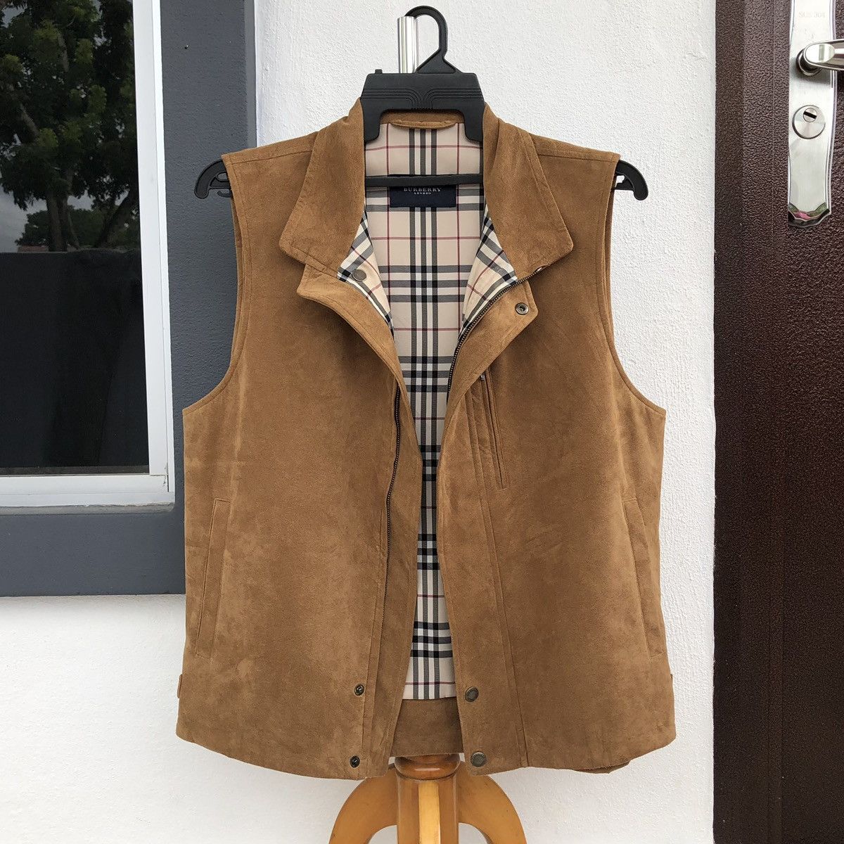 Burberry Burberry London Lined Novacheck Vest Jacket Size US M / EU 48-50 / 2 - 4 Thumbnail