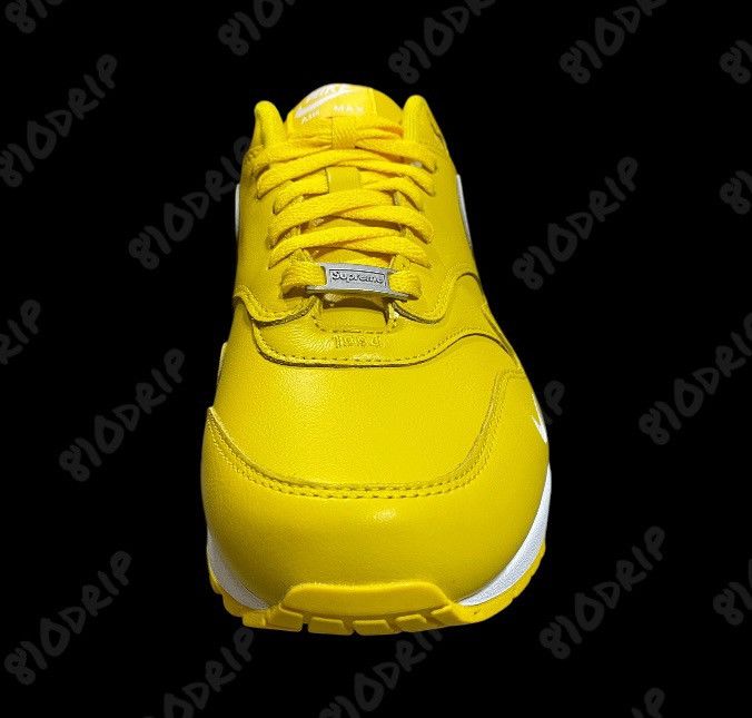 Nike × Supreme Supreme Nike Air Max 1 '87 SP Speed Yellow (10) Size US 10 / EU 43 - 2 Thumbnail