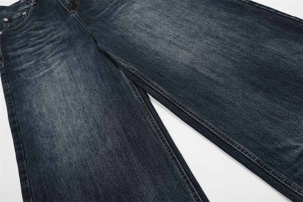 Japanese Brand × Jean Men's loose trendy American washed distressed jeans Size US 32 / EU 48 - 6 Thumbnail