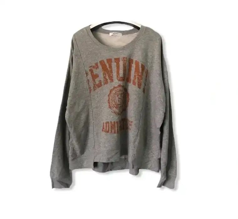 Japanese Brand Back Number Big Logo Sweatshirt Size M / US 6-8 / IT 42-44 - 1 Thumbnail