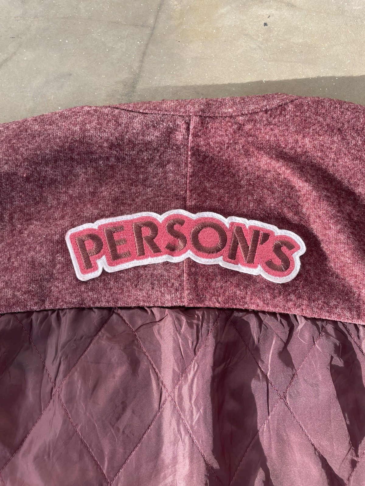 PERSON'S Japanese Brand Person’s Quilting Fleece Jacket Vintage Size M / US 6-8 / IT 42-44 - 14 Thumbnail