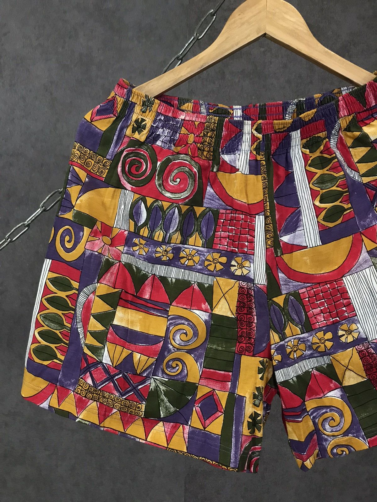 Vintage Hawaiian shorts Size US 30 / EU 46 - 3 Thumbnail