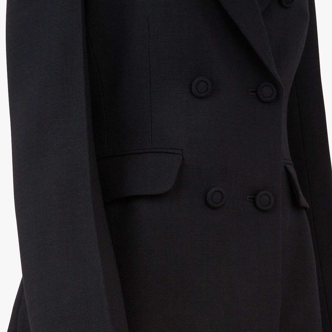 Fendi o1s1wg110925 Jacket in Black Size M / US 6-8 / IT 42-44 - 3 Thumbnail