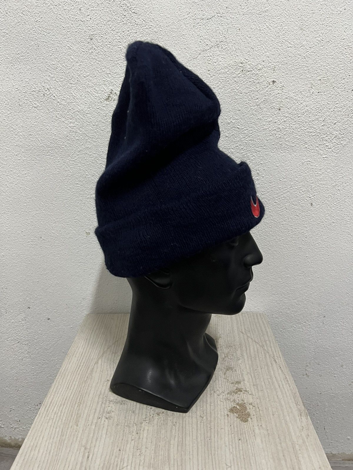 Nike Vintage Nike Swoosh Beanie Hat Size ONE SIZE - 4 Thumbnail