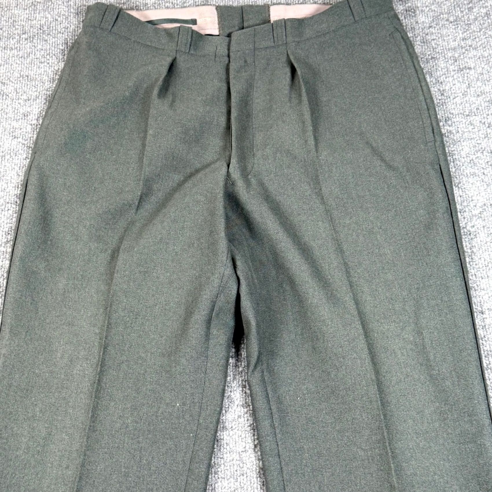 Vintage Vintage military wool blend dress pants 36x30 gray Men Size US 36 / EU 52 - 5 Thumbnail