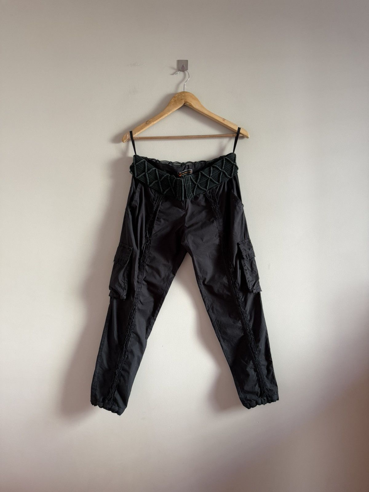 Cop Copine Cop Copine Cargo Pants Tech Gothic Waist Size 28" / US 6 / IT 42 - 1 Thumbnail