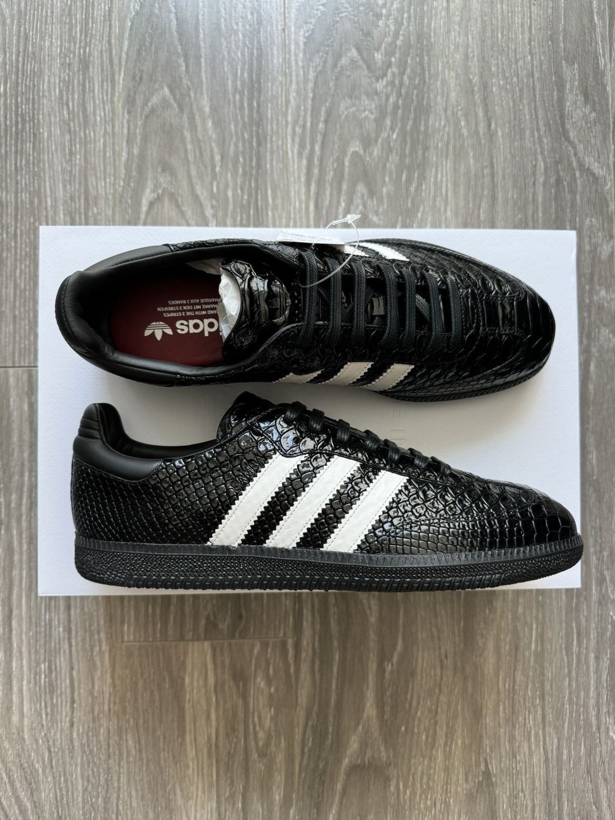 Adidas adidas Samba Made In Italy - Black Croc - Size 9