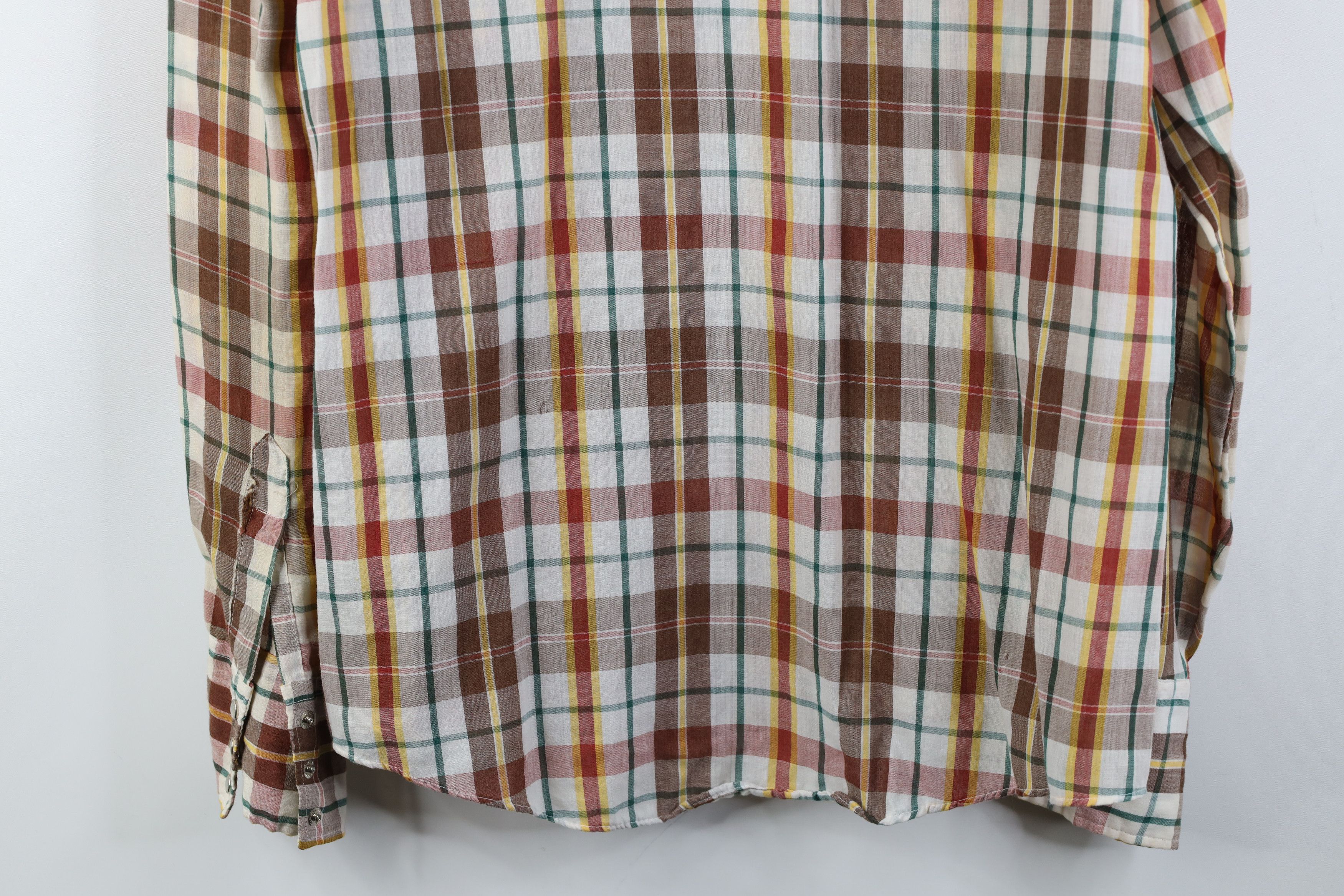 Vintage Vintage 70s Streetwear Rodeo Cowboy Snap Button Shirt Size US L / EU 52-54 / 3 - 17 Thumbnail