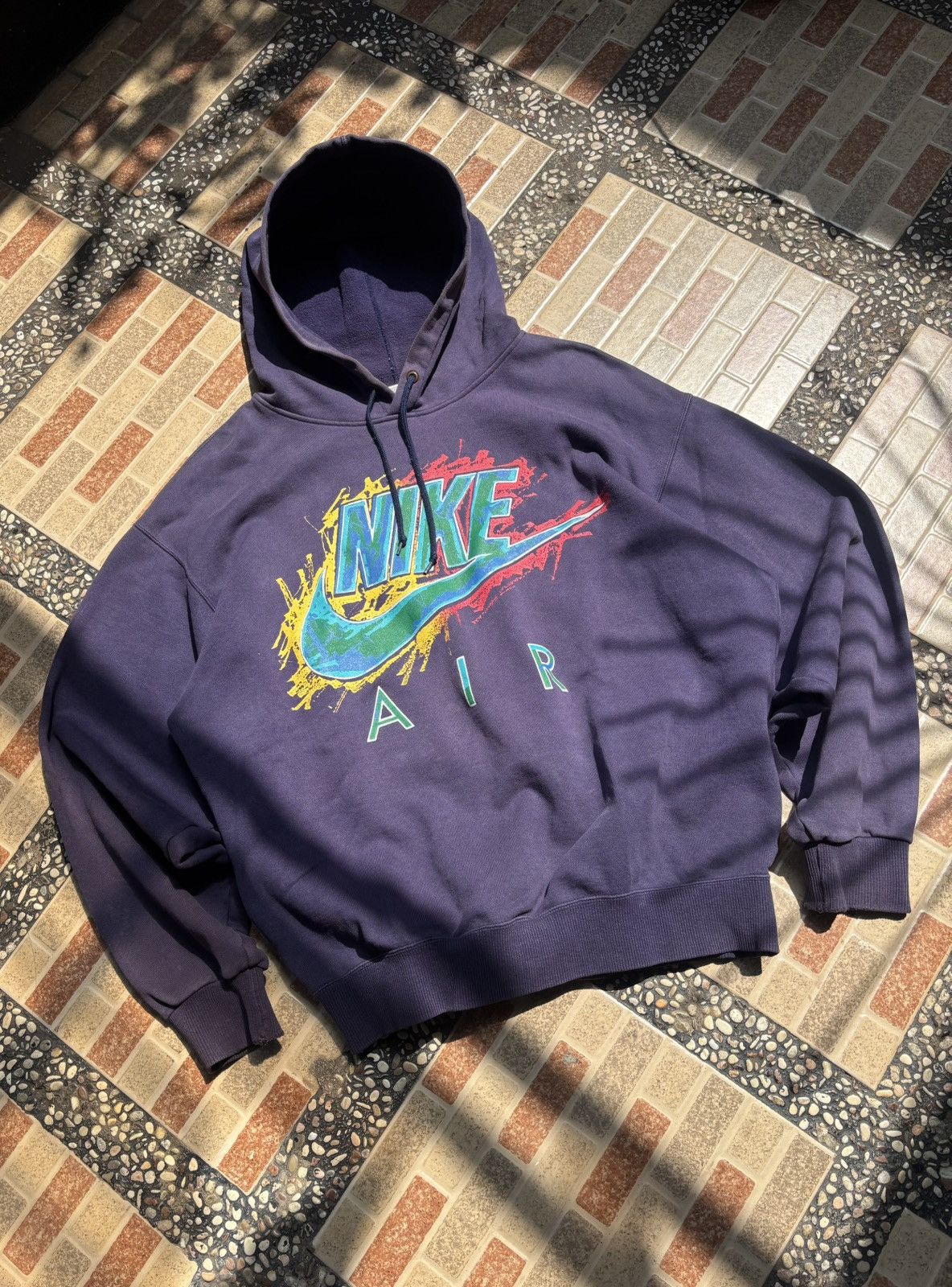 Vintage Nike Air Hoodie 90s Splash Logo Archive