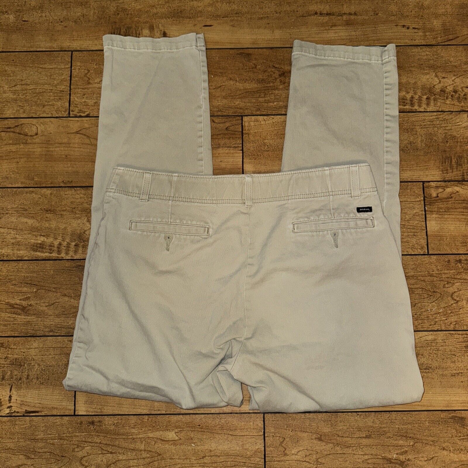 Carhartt × Dickies × Vintage Dickies Flex Chino Pants Khaki 36x31 Workwear Punker Classic Size US 36 / EU 52 - 7 Thumbnail