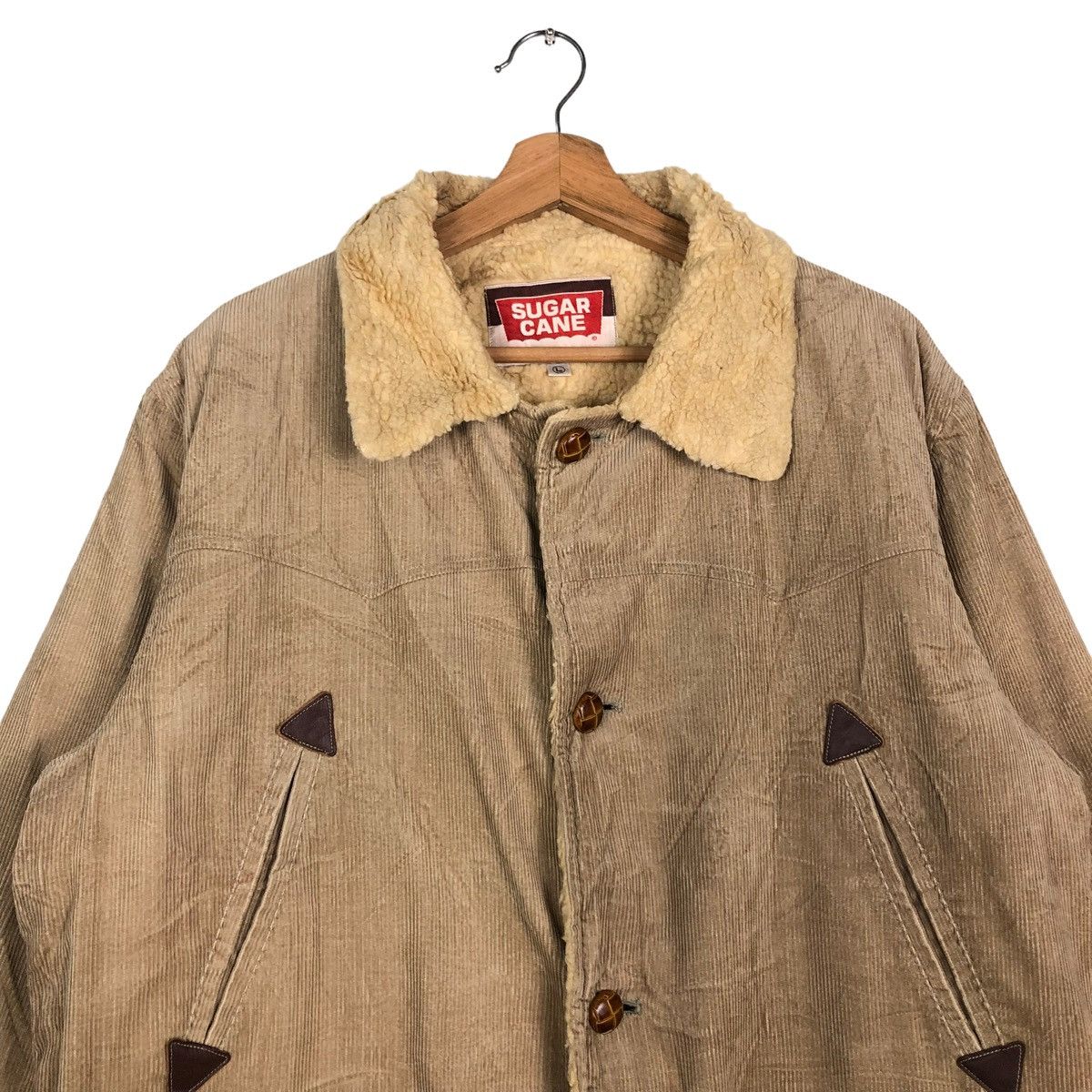 Sugar Cane 🔥VINTAGE CORDUROY GUARD JACKET SUGAR CANE TOYO ENTERPRISE Size US L / EU 52-54 / 3 - 3 Thumbnail