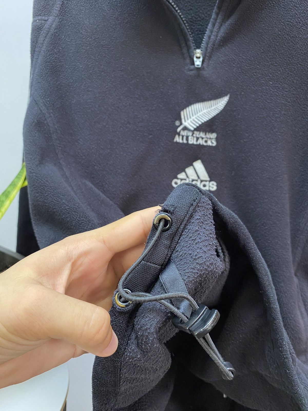 Adidas × New Zealand Outback × Vintage Vintage New Zealand All Blacks And Rugby Fleece Sweater Size US S / EU 44-46 / 1 - 10 Thumbnail