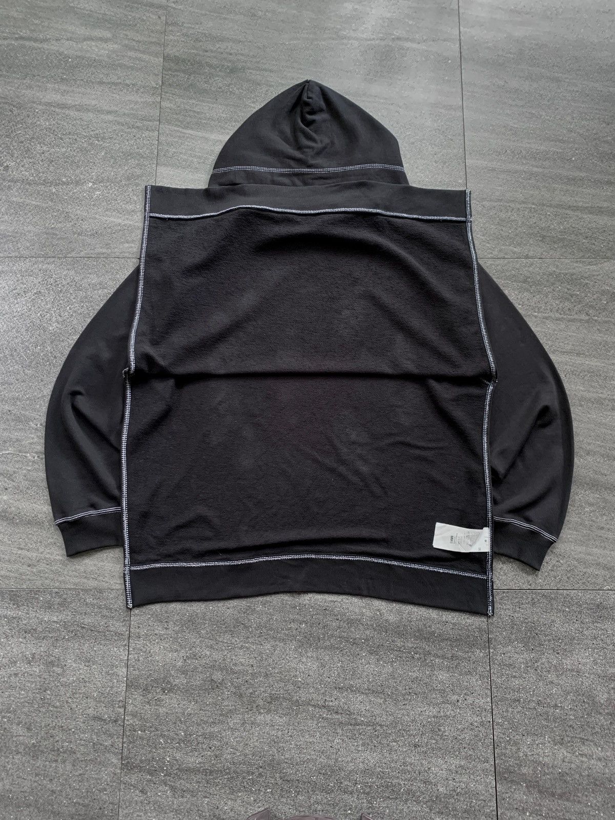 Maison Margiela FREE TAX! MM6 Contrast Stitching Side Cut Hoodie Size US L / EU 52-54 / 3 - 4 Thumbnail