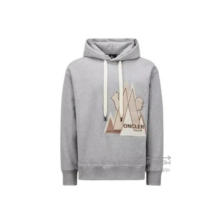 Moncler Moncler Logo Hooded Long Sleeve Sweatshirt. Size US M / EU 48-50 / 2 - 1 Thumbnail