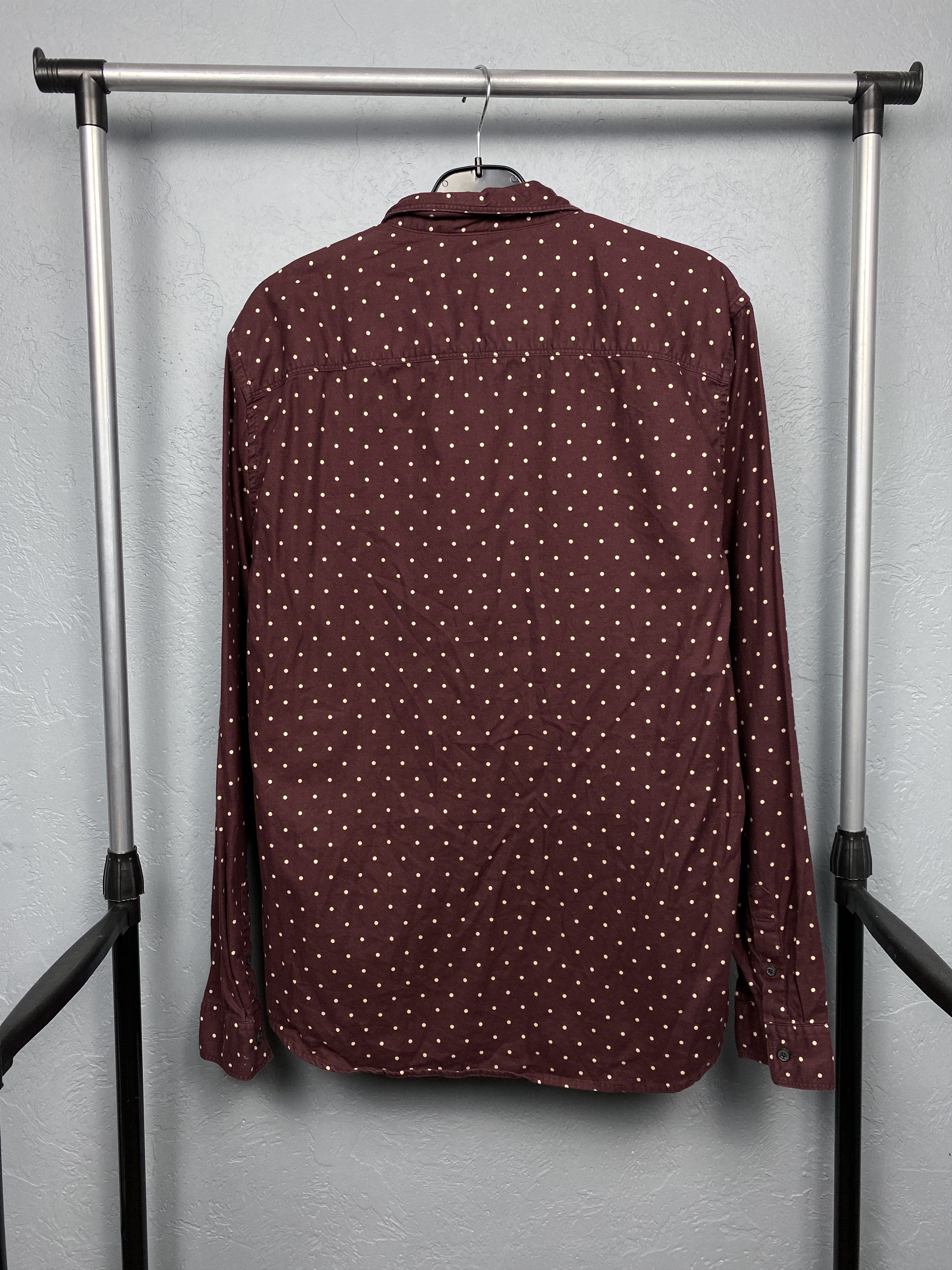 Allsaints Allsaints Vintage Mens Bethel Flannel Long Sleeve Shirt Size US XL / EU 56 / 4 - 6 Thumbnail