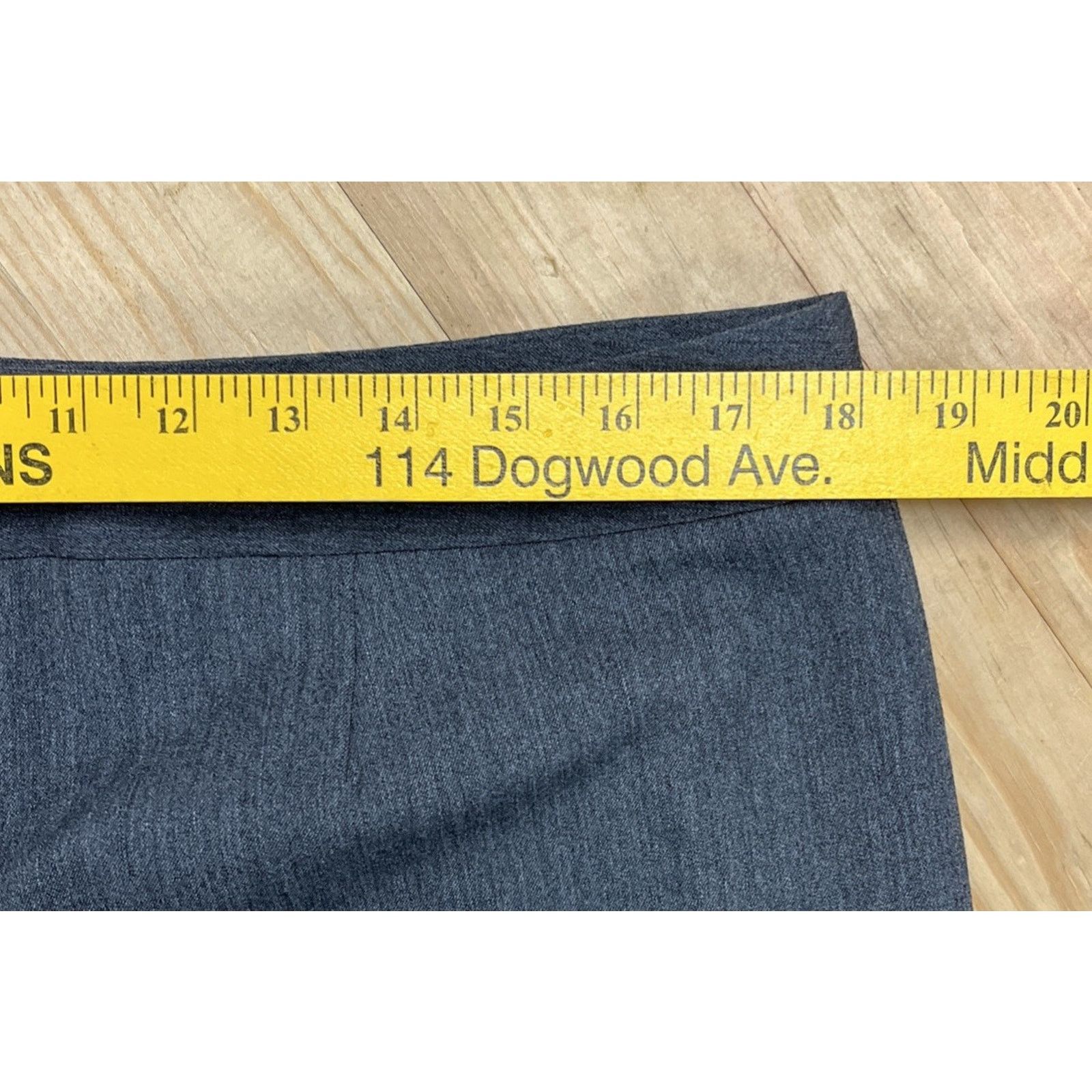 Jones New York Women’s Jones New York Stretch Gray Dress Pants Size 14 Size 36" / US 14 / IT 50 - 5 Thumbnail