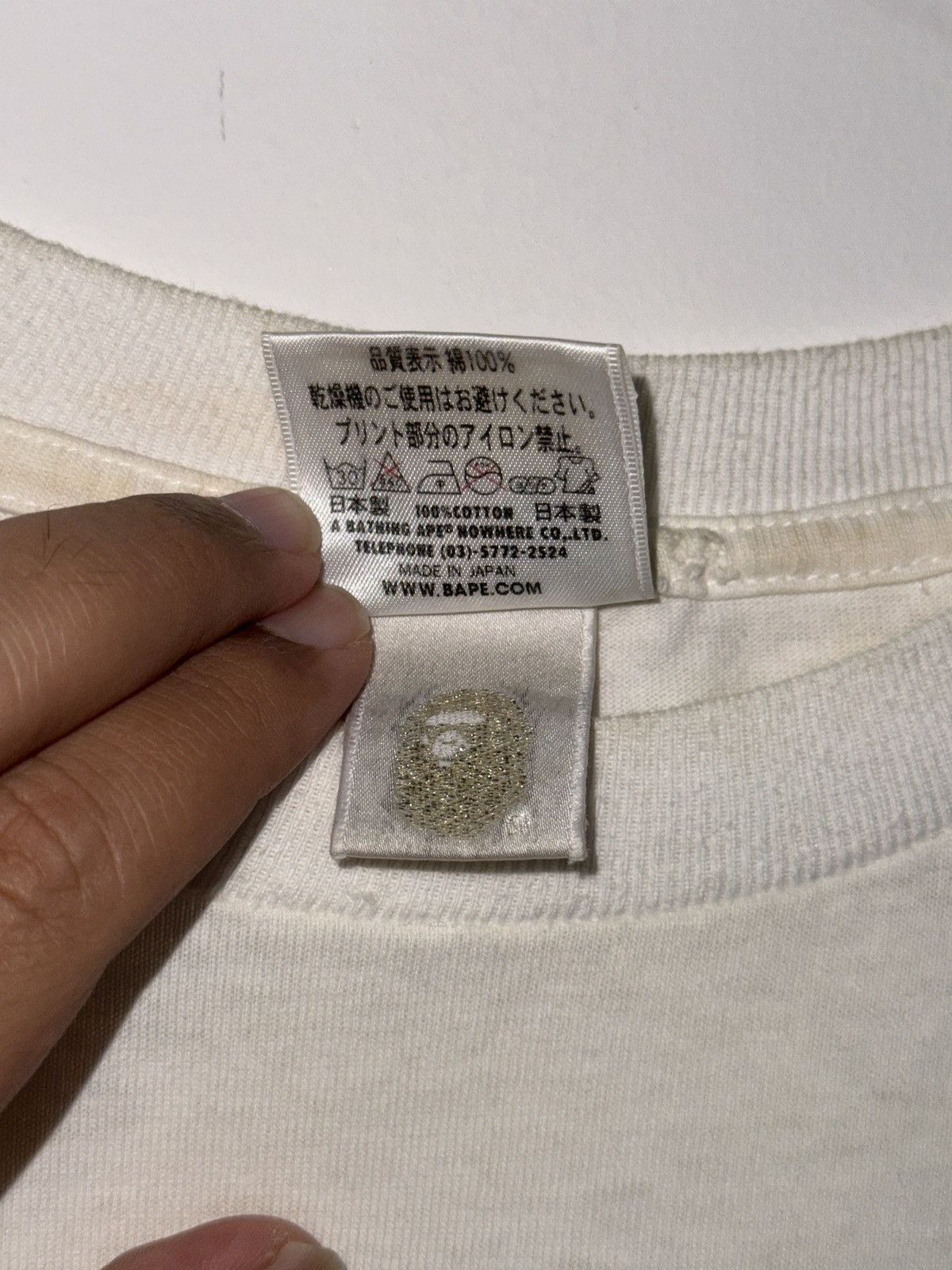 Bape × Vintage By Bathing Ape Tee Size US L / EU 52-54 / 3 - 4 Thumbnail
