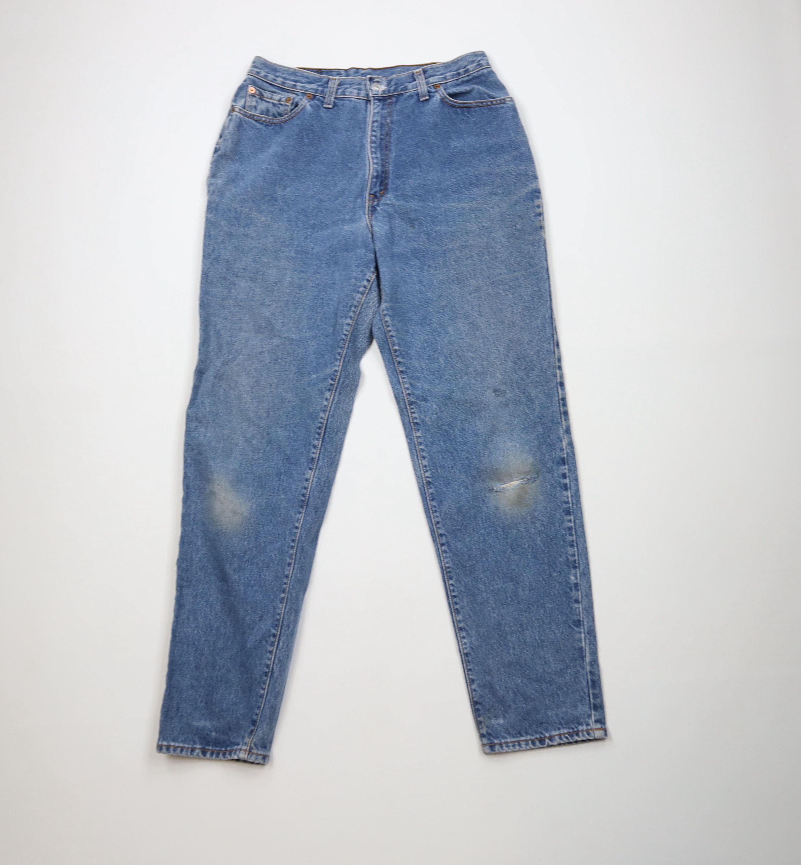 Levi's Vintage 80s Levis High Waist Relaxed Tapered Leg Jeans USA Size 32" / US 10 / IT 46 - 1 Thumbnail