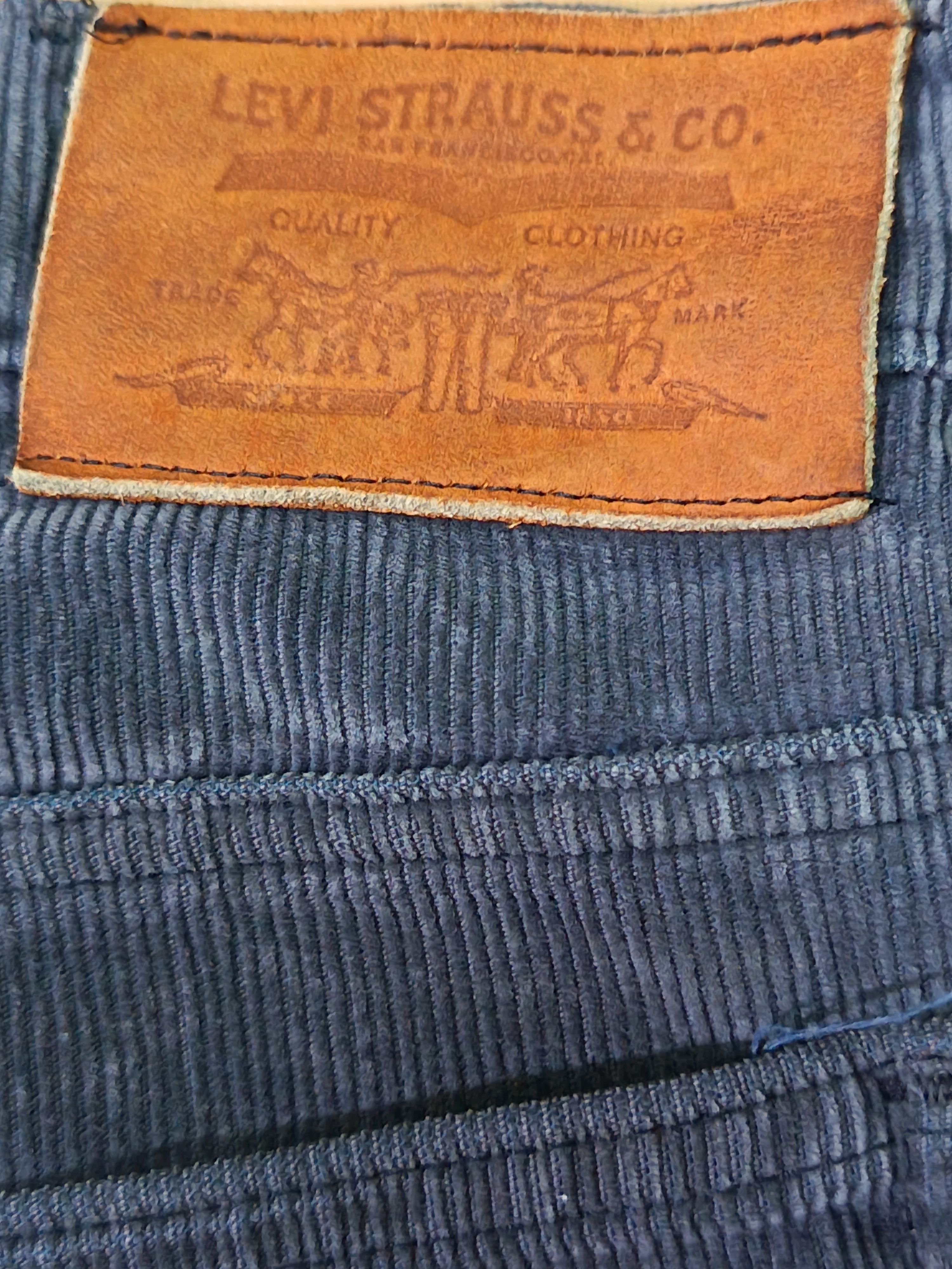 Levi's Vintage Clothing 💥Vintage💥 1983's Levis 509 Talon Zipper Corduroy Denim Size US 31 - 13 Thumbnail