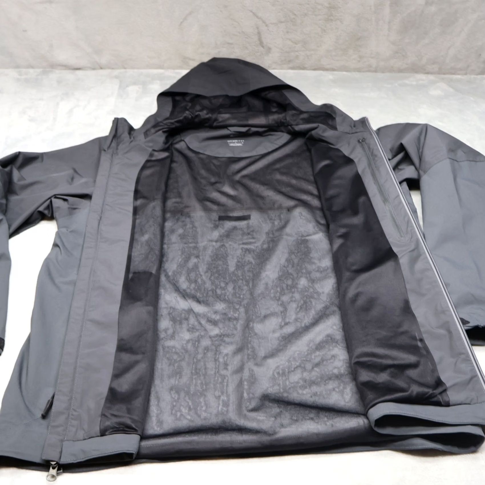 Nike Nike Lacrosse Jacket Mens Large Grey Storm-FIT Windbreaker Full Zip Pockets Logo Zip Lightweight Lined Polyester Casual Travel Size US L / EU 52-54 / 3 - 7 Thumbnail