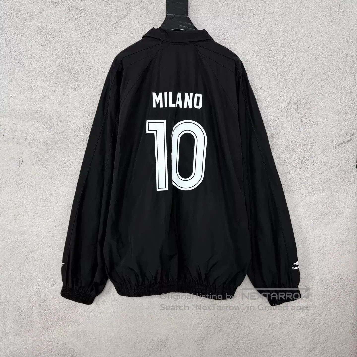 Balenciaga Black Lightweight Zip-Up Jacket. Size US S / EU 44-46 / 1 - 2 Thumbnail