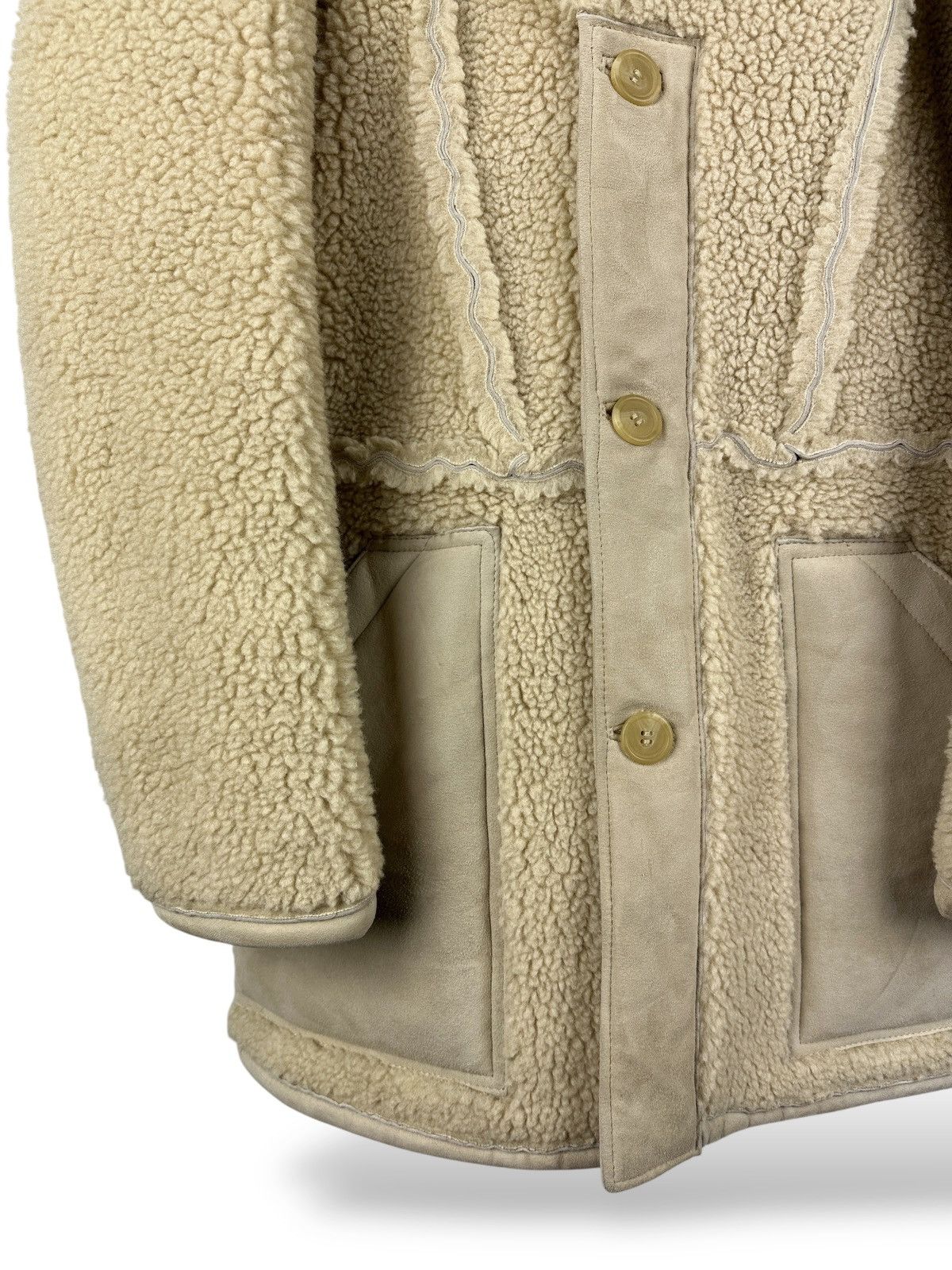 H&M × Maison Margiela Maison Margiela x H&M Reversed Shearling Coat Re-edition Size US L / EU 52-54 / 3 - 5 Thumbnail