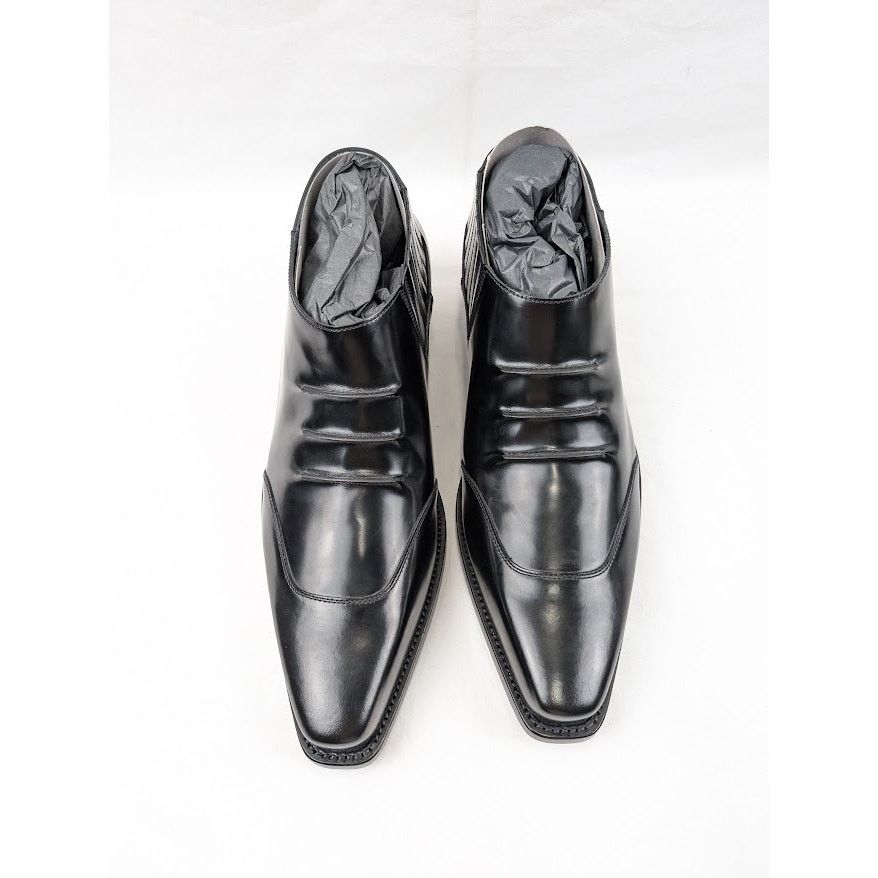 Givenchy o1rshd1 Show Cowboy Boots in Black Size US 11 / EU 44 - 15 Thumbnail