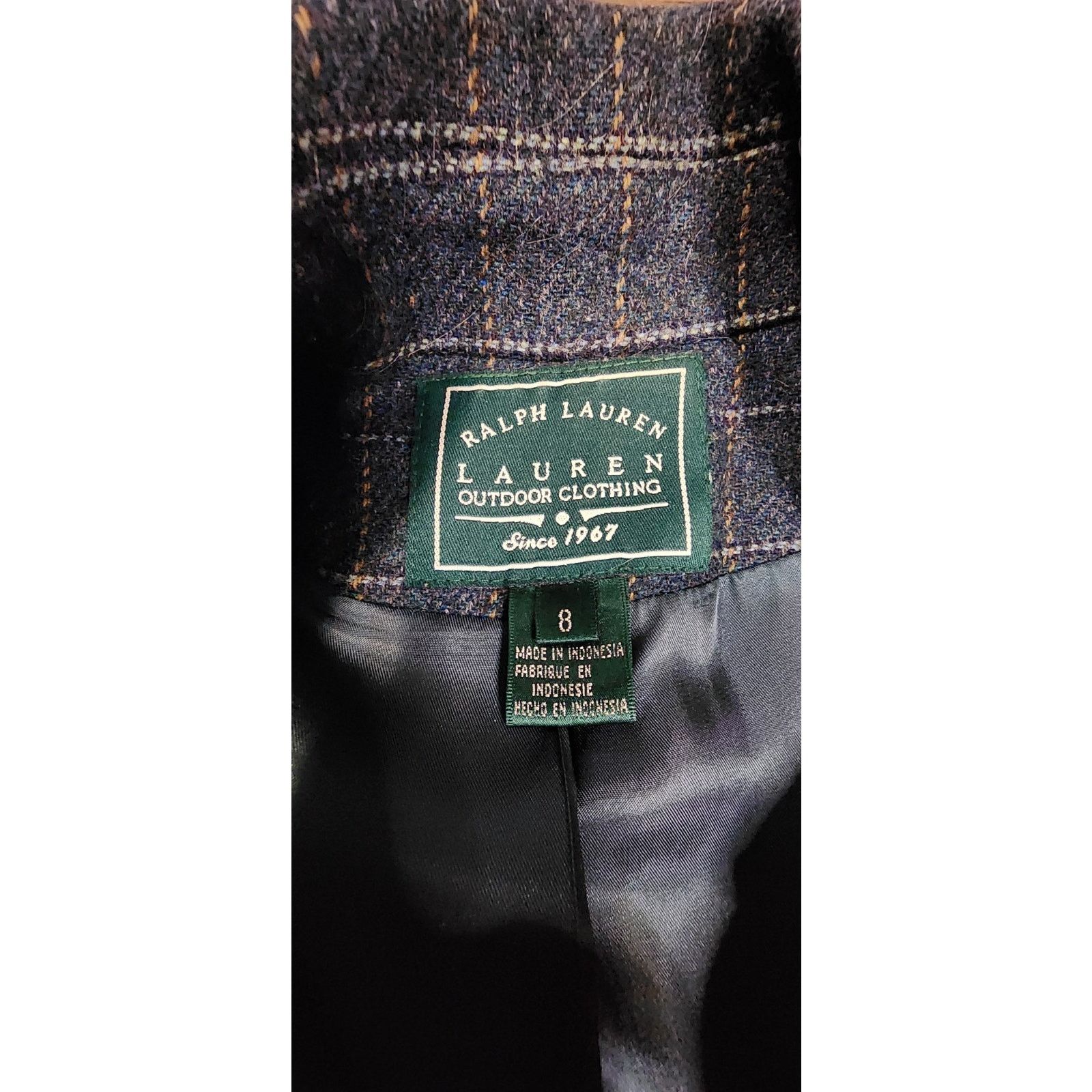 Ralph Lauren VTG Ralph Lauren Wool Coat Green Label Small read sz 8 Size M / US 6-8 / IT 42-44 - 5 Thumbnail