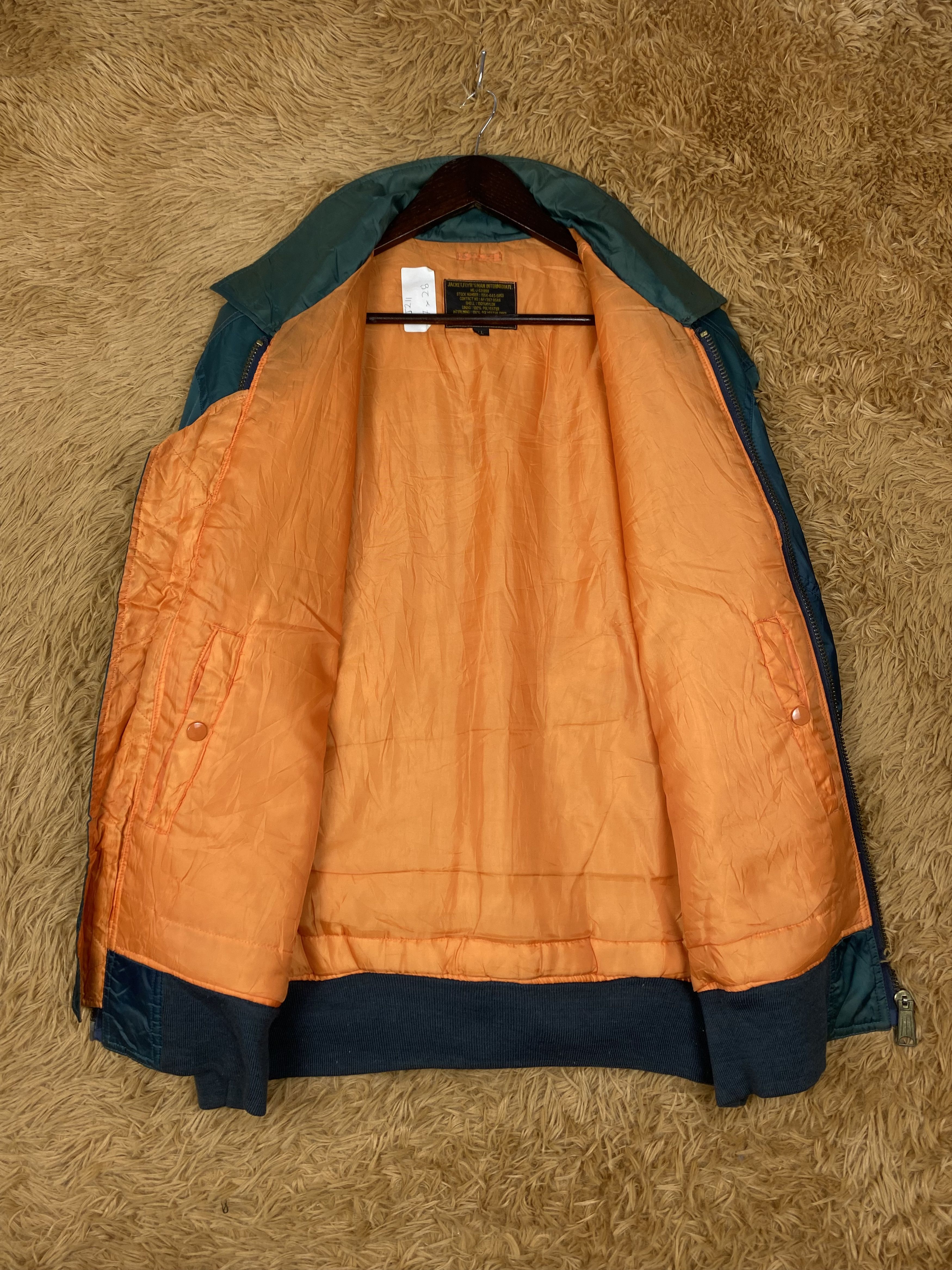 Vintage Vintage FLYR'SMAN Distressed Bomber Jacket DJ0211 Size US L / EU 52-54 / 3 - 7 Thumbnail