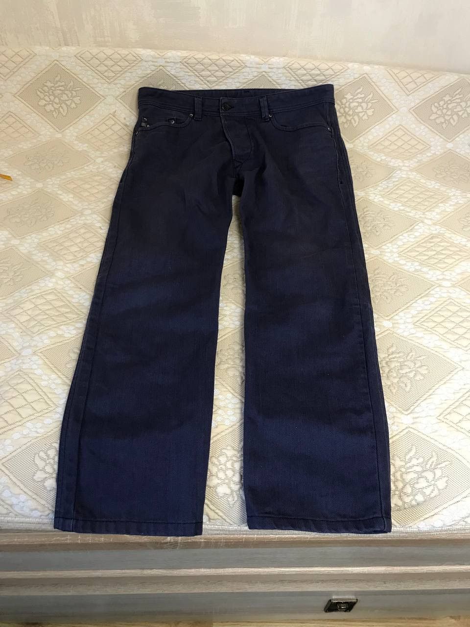 Diesel 🔥 Vintage Diesel Darron Purple Denim Pants Jeans Trousers Size US 34 / EU 50 - 7 Thumbnail