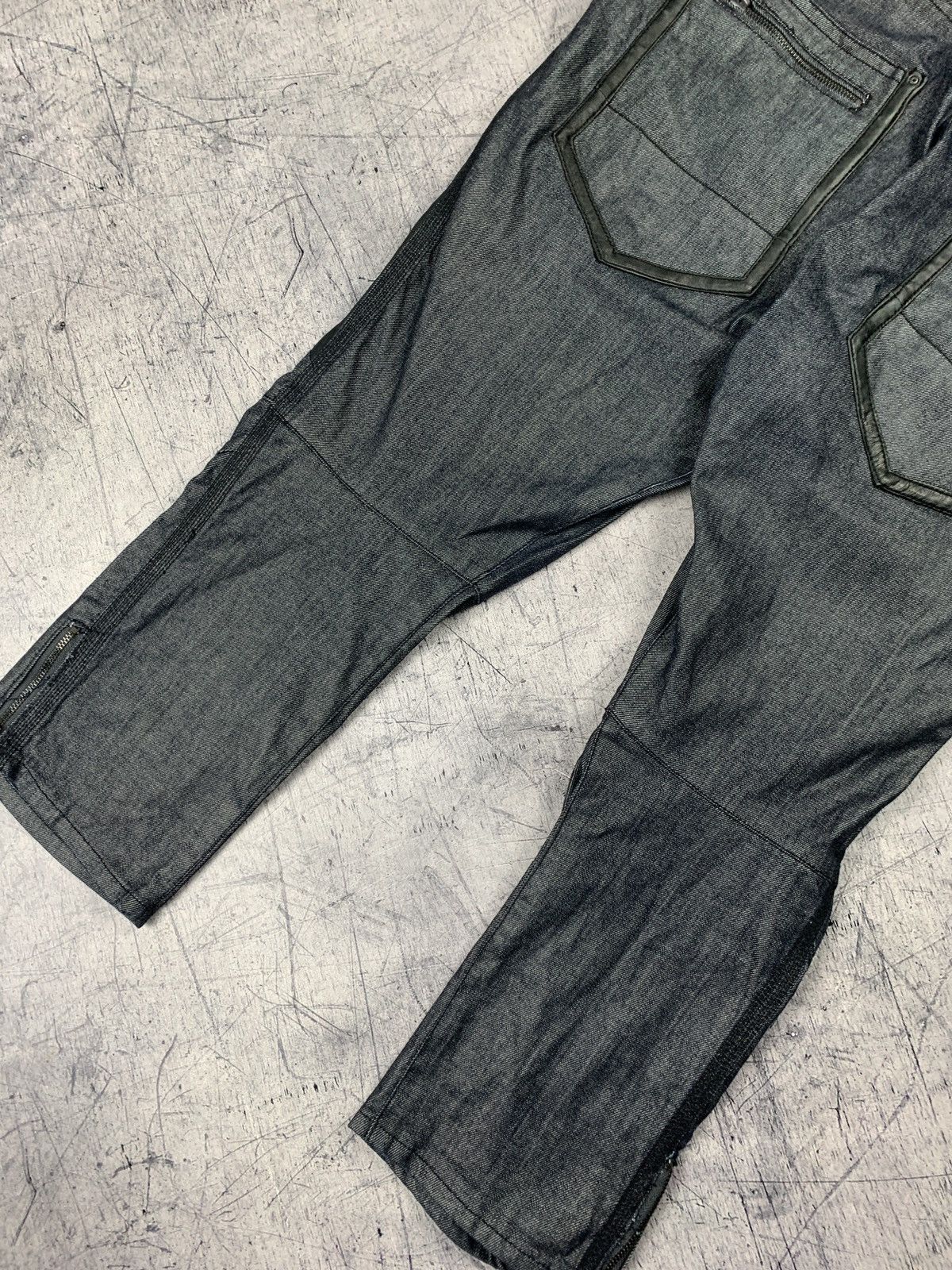 G-Star Designer G-Star Raw Correct Line Multi Zip Biker Jeans 30/34 Size US 30 / EU 46 - 7 Thumbnail