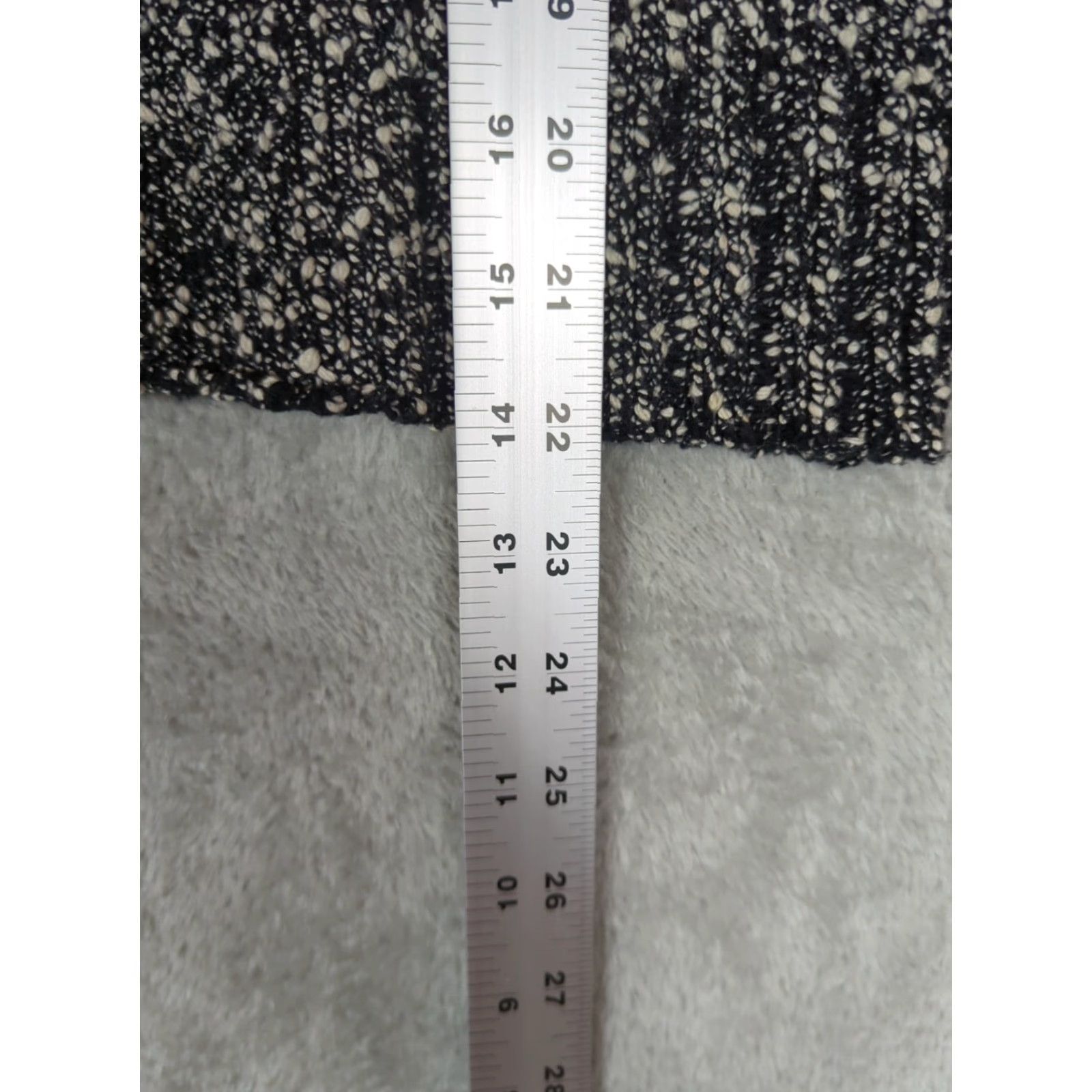 Eileen Fisher VINTAGE Eileen Fisher Sweater Womens Small Cotton Black And White Flecks Boxy Pockets Size S / US 4 / IT 40 - 7 Thumbnail