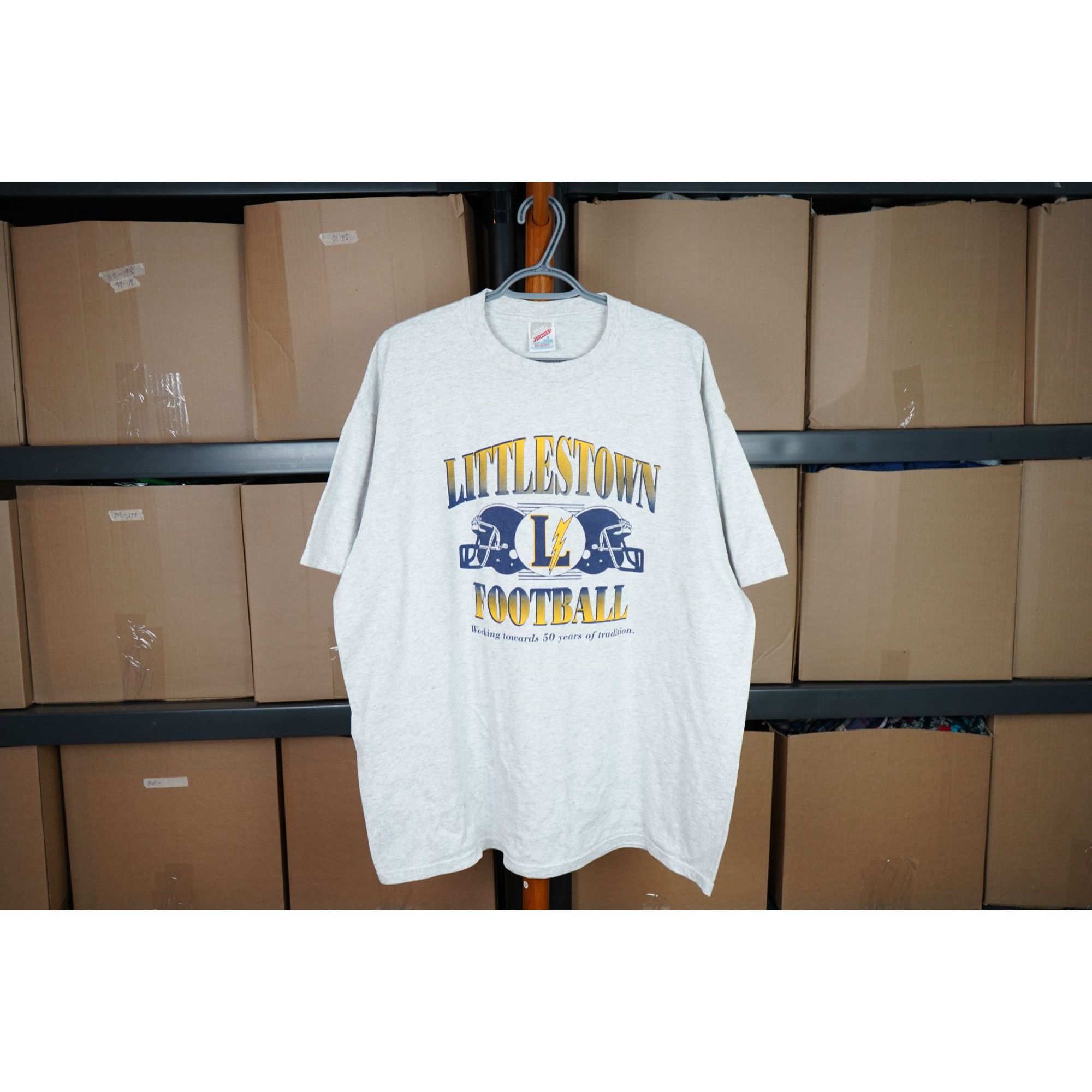 Vintage 90s Littlestown Football Vintage Sports Tshirt XXL #415 Size US XXL / EU 58 / 5 - 1 Thumbnail