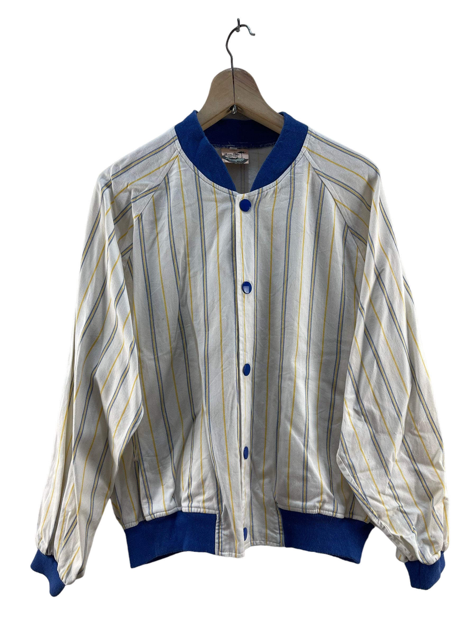 Vintage Vintage Jean Cox Club Striped Jacket Size US M / EU 48-50 / 2 - 1 Thumbnail