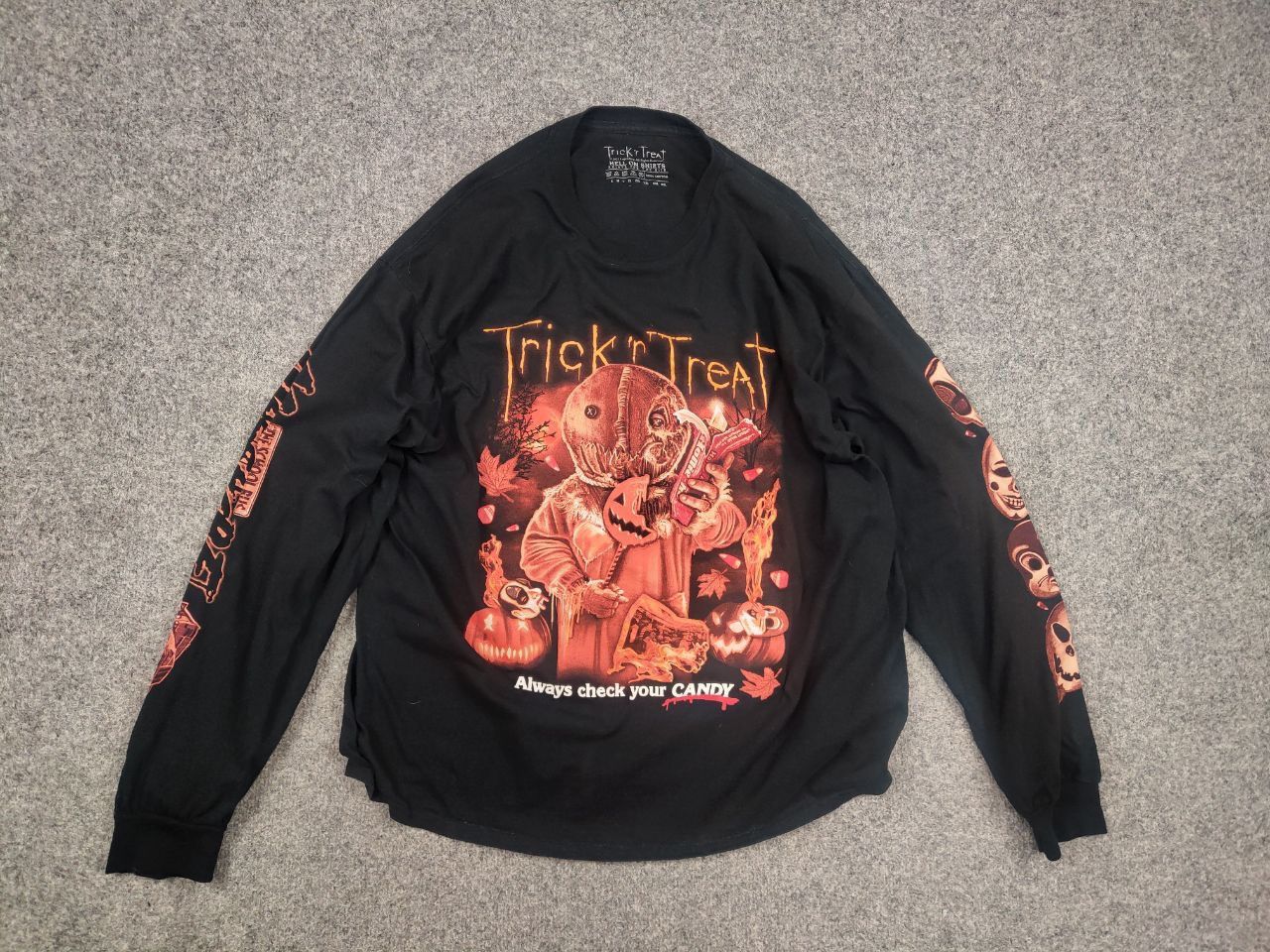 Other Trick R Treat Hell on Shirt Logo Long sleeve Vintage Style Size US XL / EU 56 / 4 - 8 Thumbnail