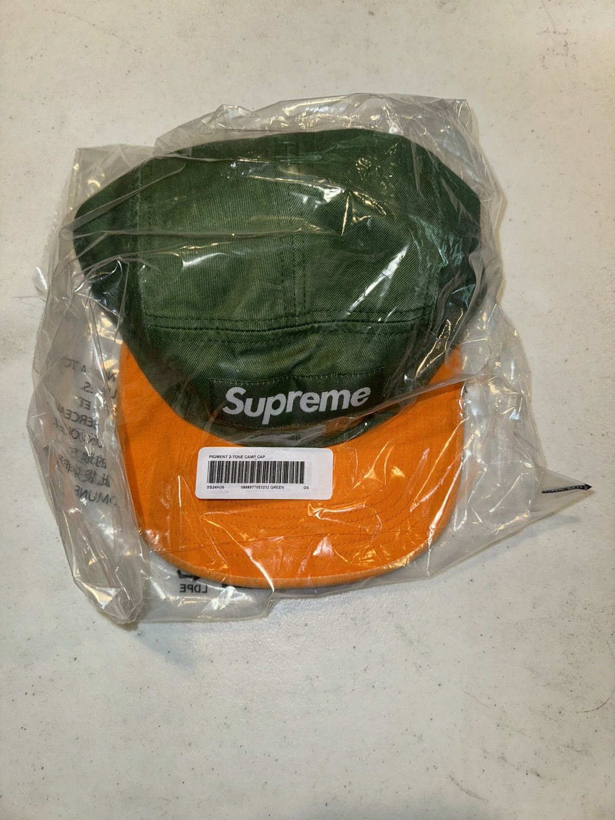 Supreme Supreme Pigment 2-Tone Camp Cap Size ONE SIZE - 3 Thumbnail