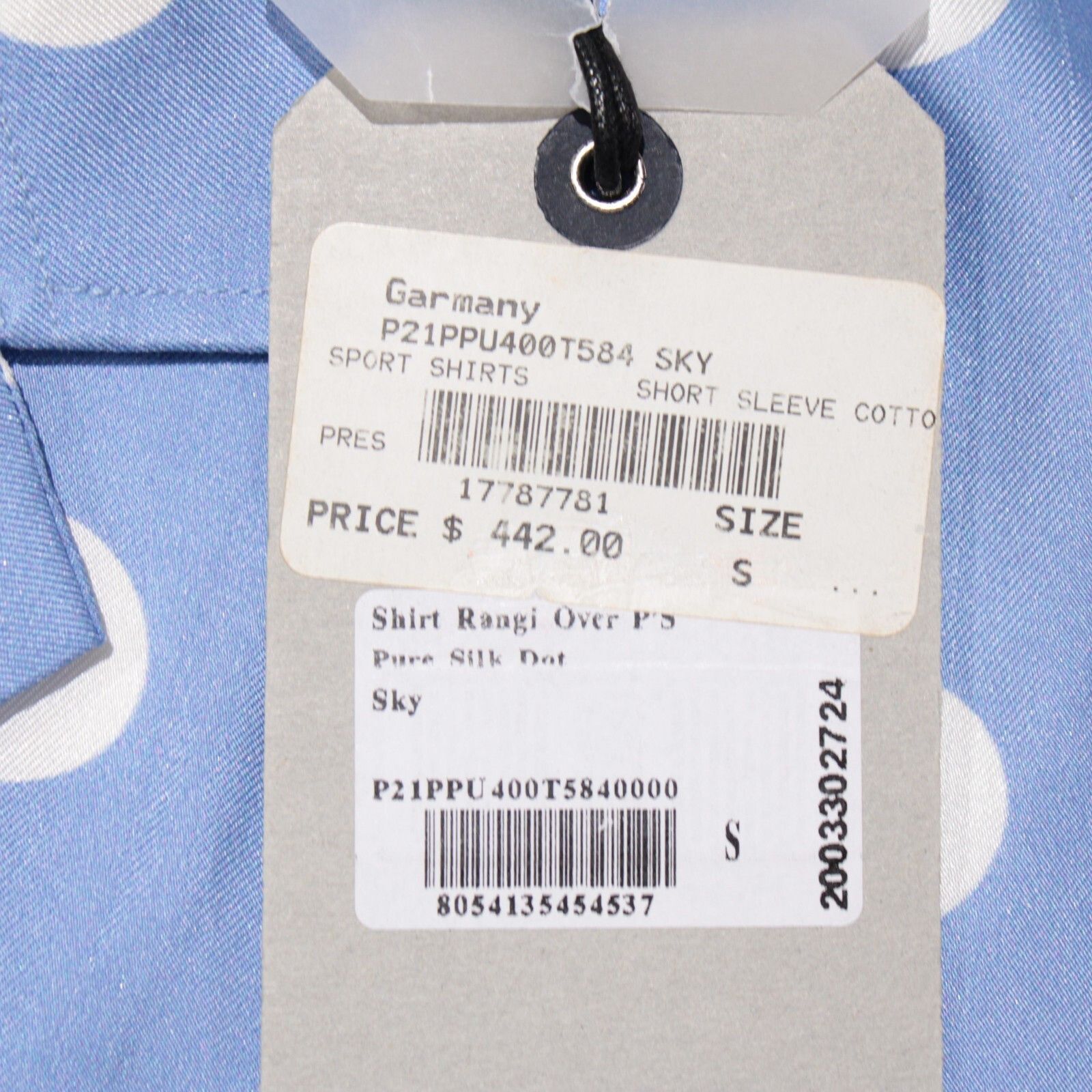 President's President's New with tags Shirt Size S US In Blue Size US S / EU 44-46 / 1 - 7 Thumbnail