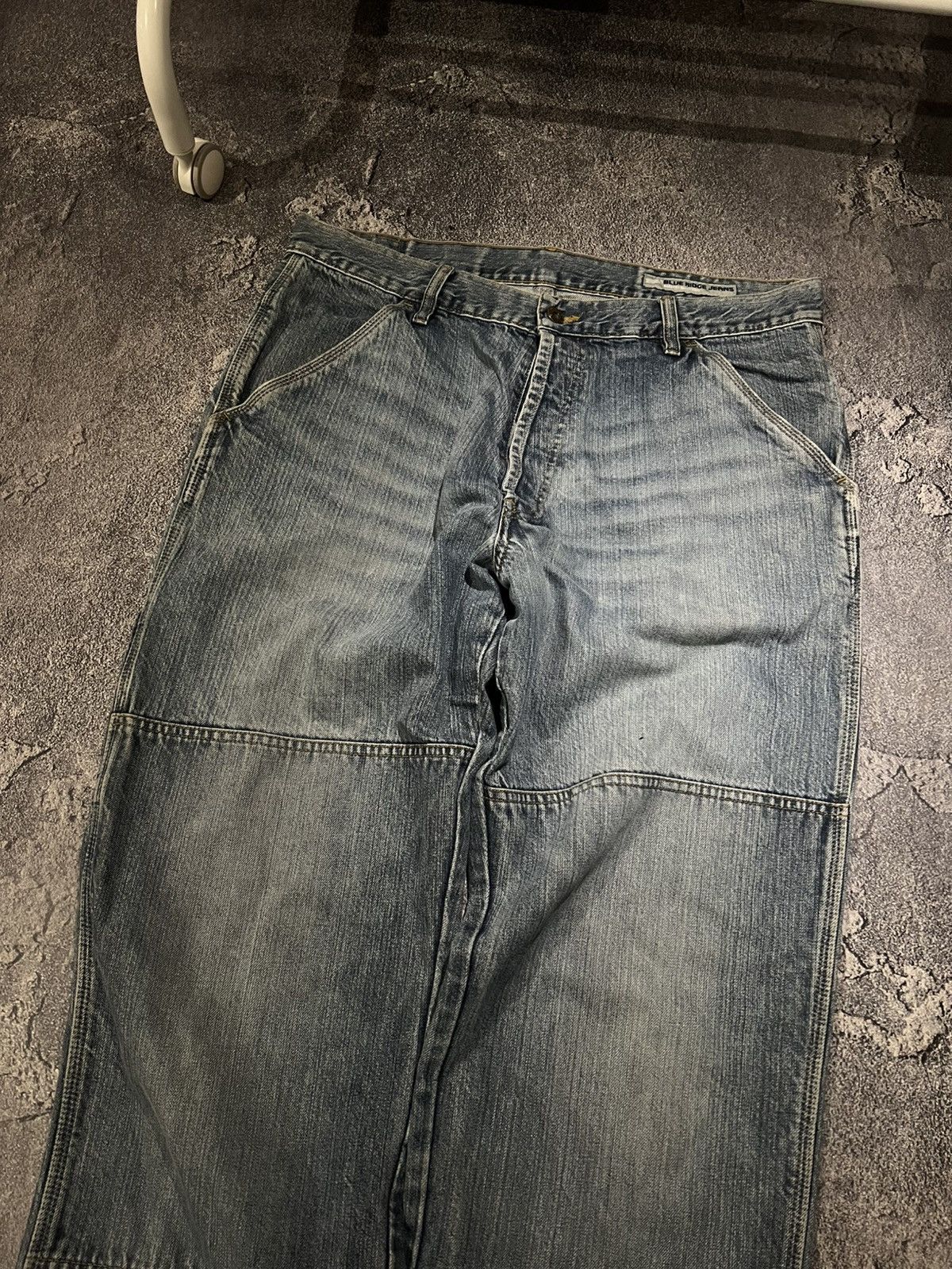 Vintage Washed Vintage Workwear Carpenter Jean Retro Style 90s Size US 35 - 7 Thumbnail