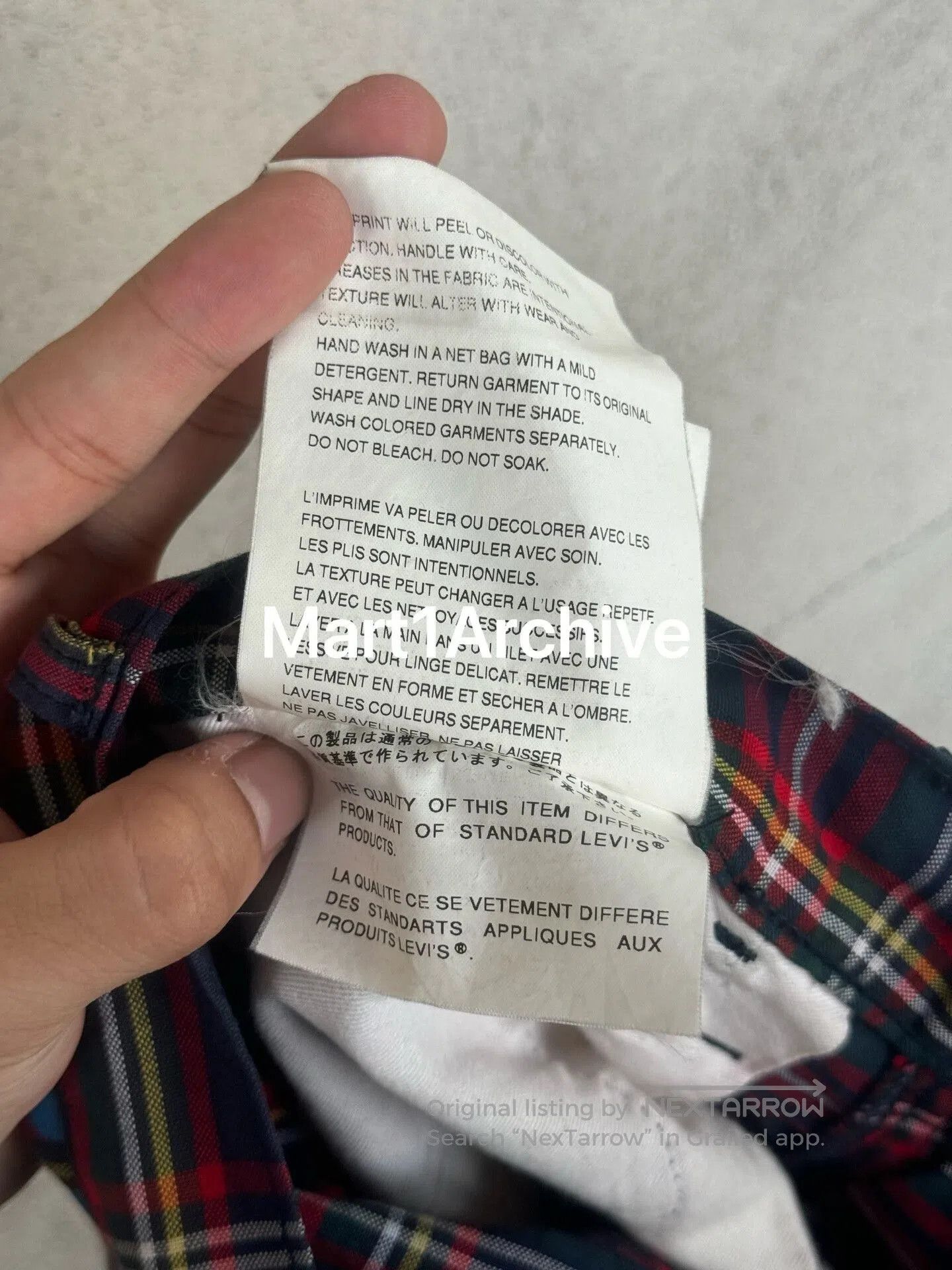 Junya Watanabe Junya Watanabe Levi's Poem Pants. Size US 32 / EU 48 - 9 Thumbnail