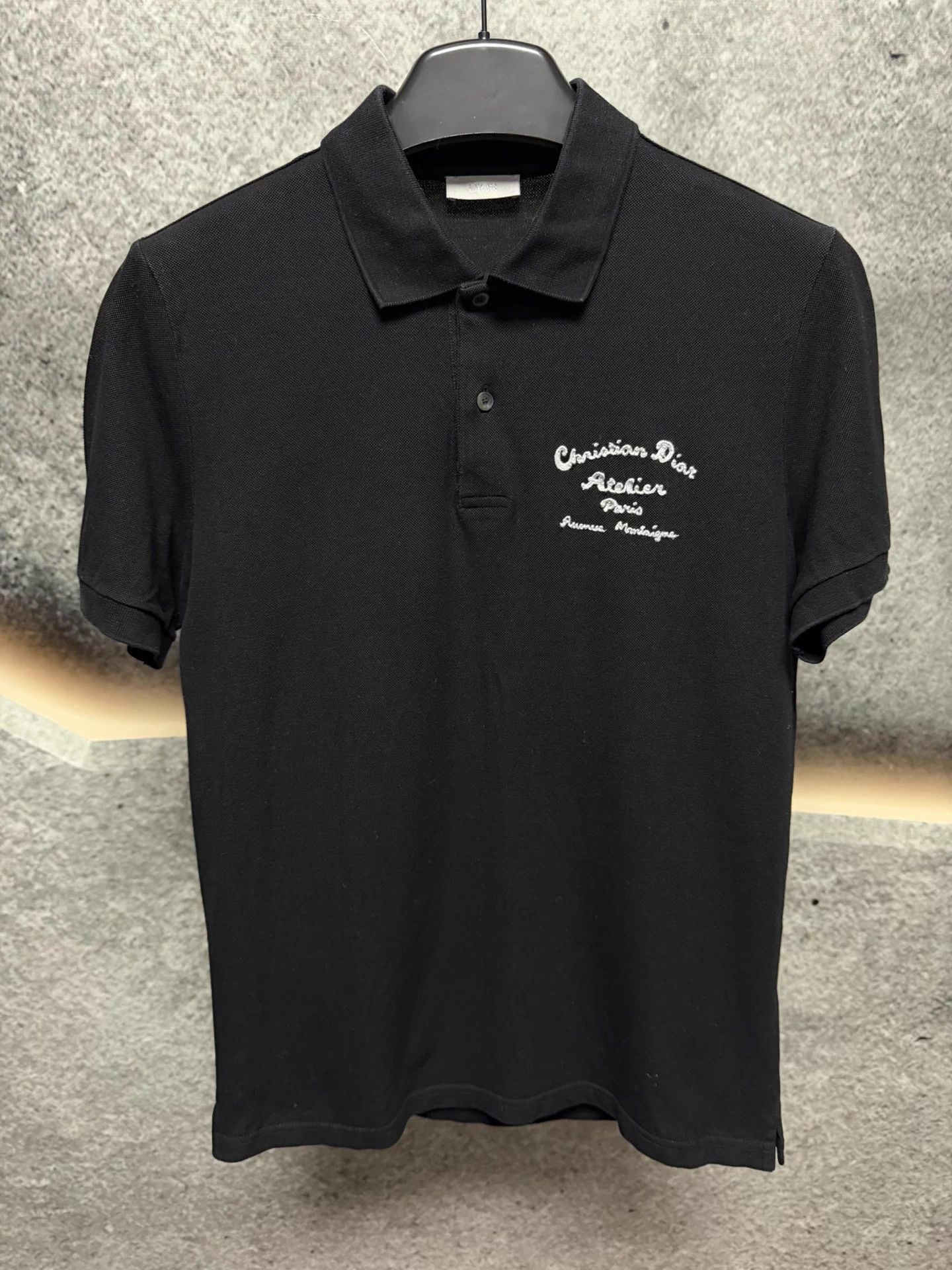 Dior Dior embroidered black Polo shirt M Size US M / EU 48-50 / 2 - 1 Thumbnail
