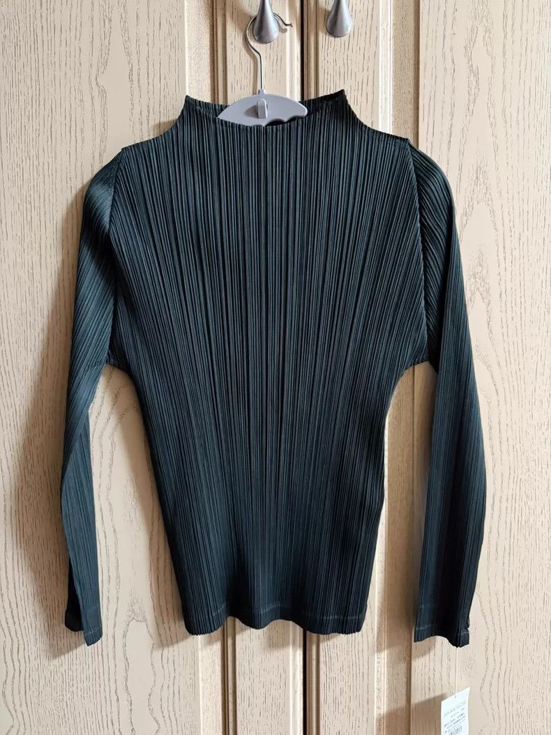 Issey Miyake issey miyake size:4 Semi-turtleneck top 2505-Nextarrow Size XXS / US 00 / IT 34 - 1 Thumbnail