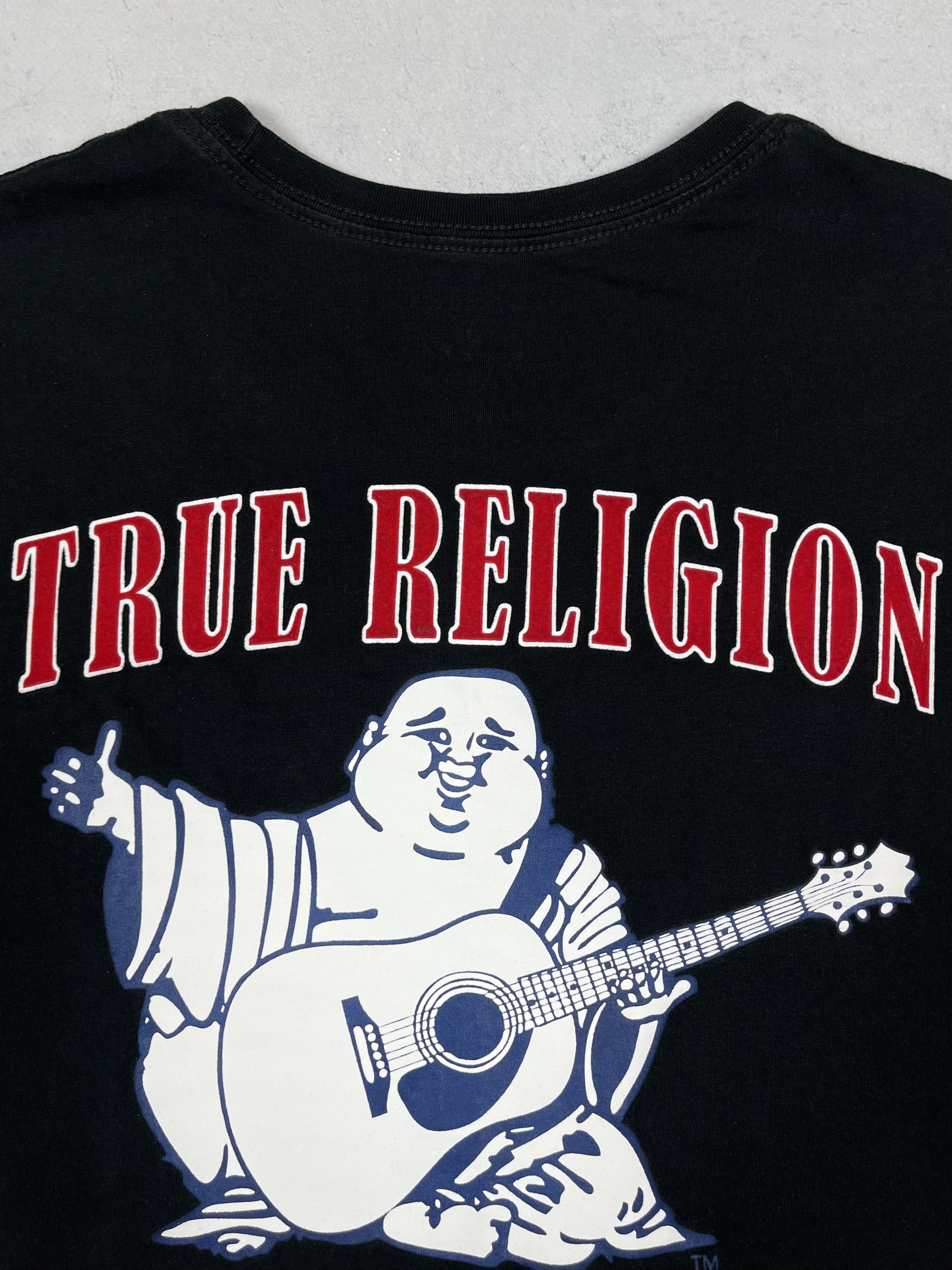 True Religion True Religion Buddha Y2K Big Logo Japanese T Shirt Size US L / EU 52-54 / 3 - 7 Thumbnail