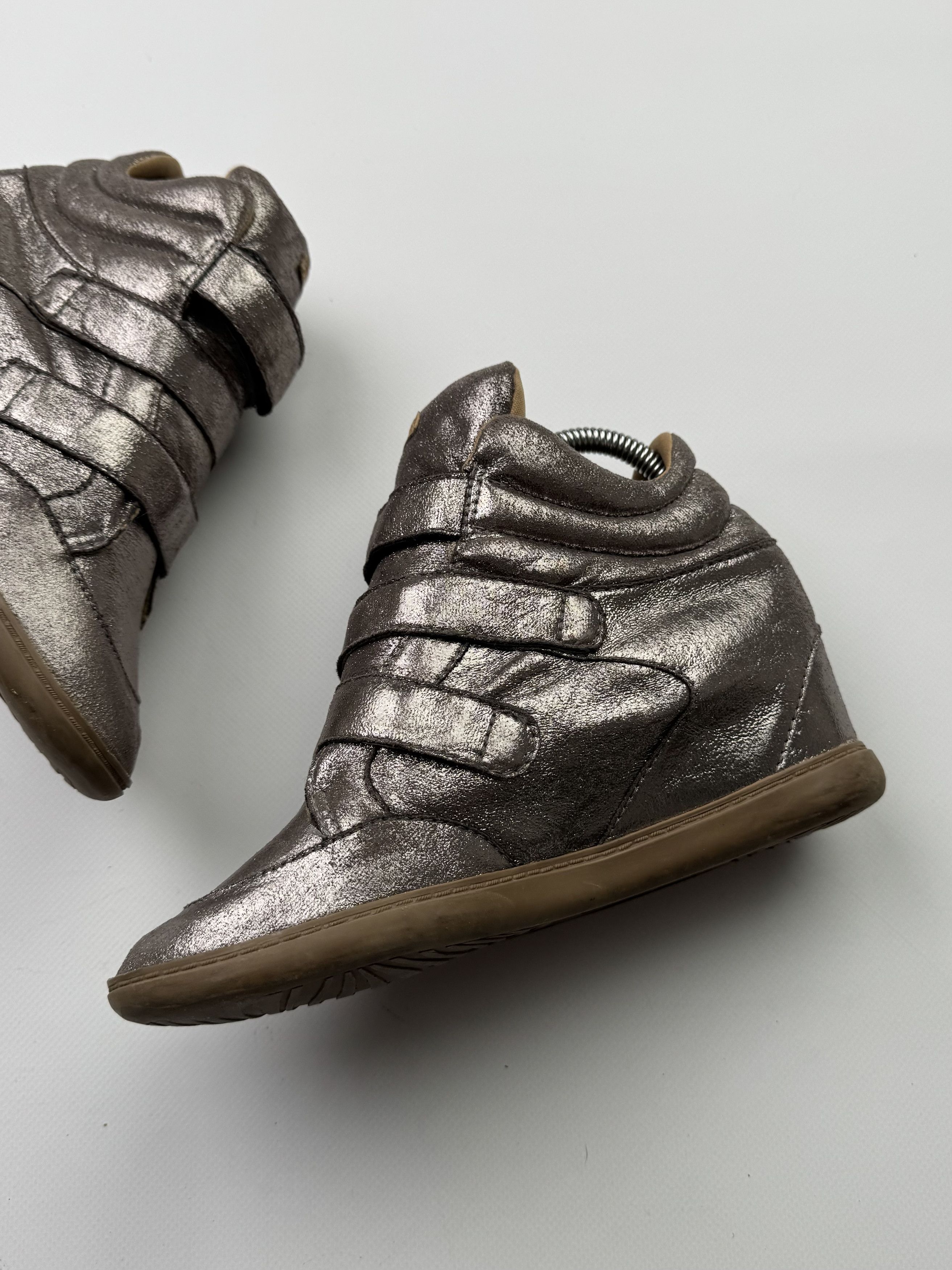 Vintage Vintage Hi-Top Sneakers B565(V464)E2 Size US 7 / IT 37 - 6 Thumbnail